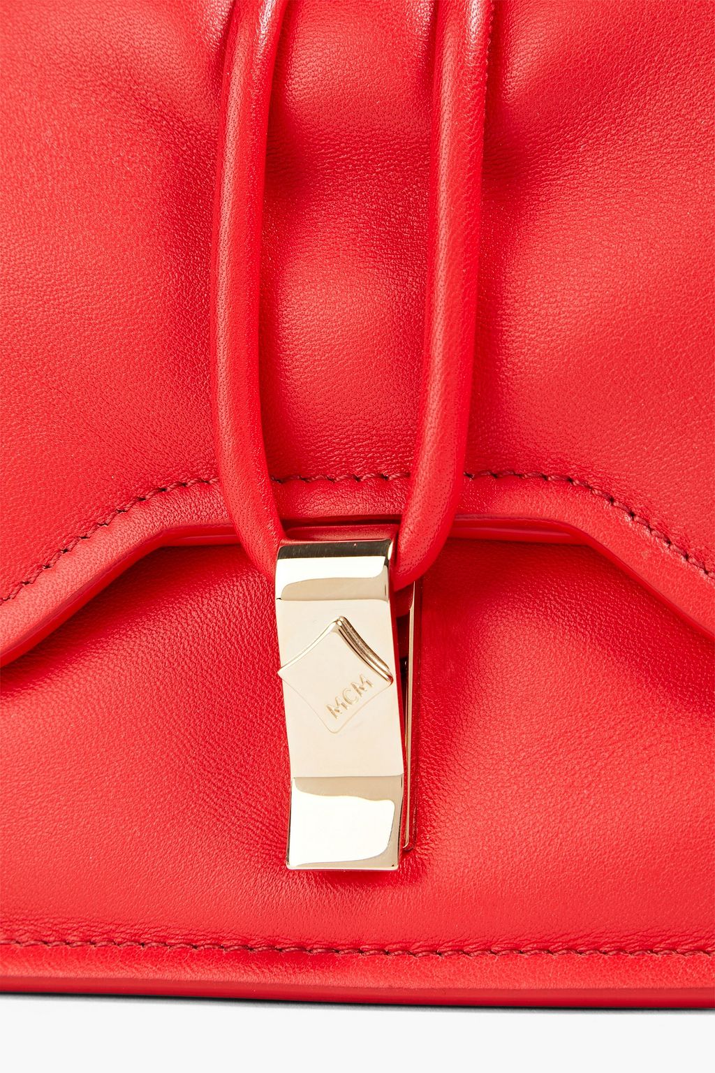 MCM Padded leather shoulder bag