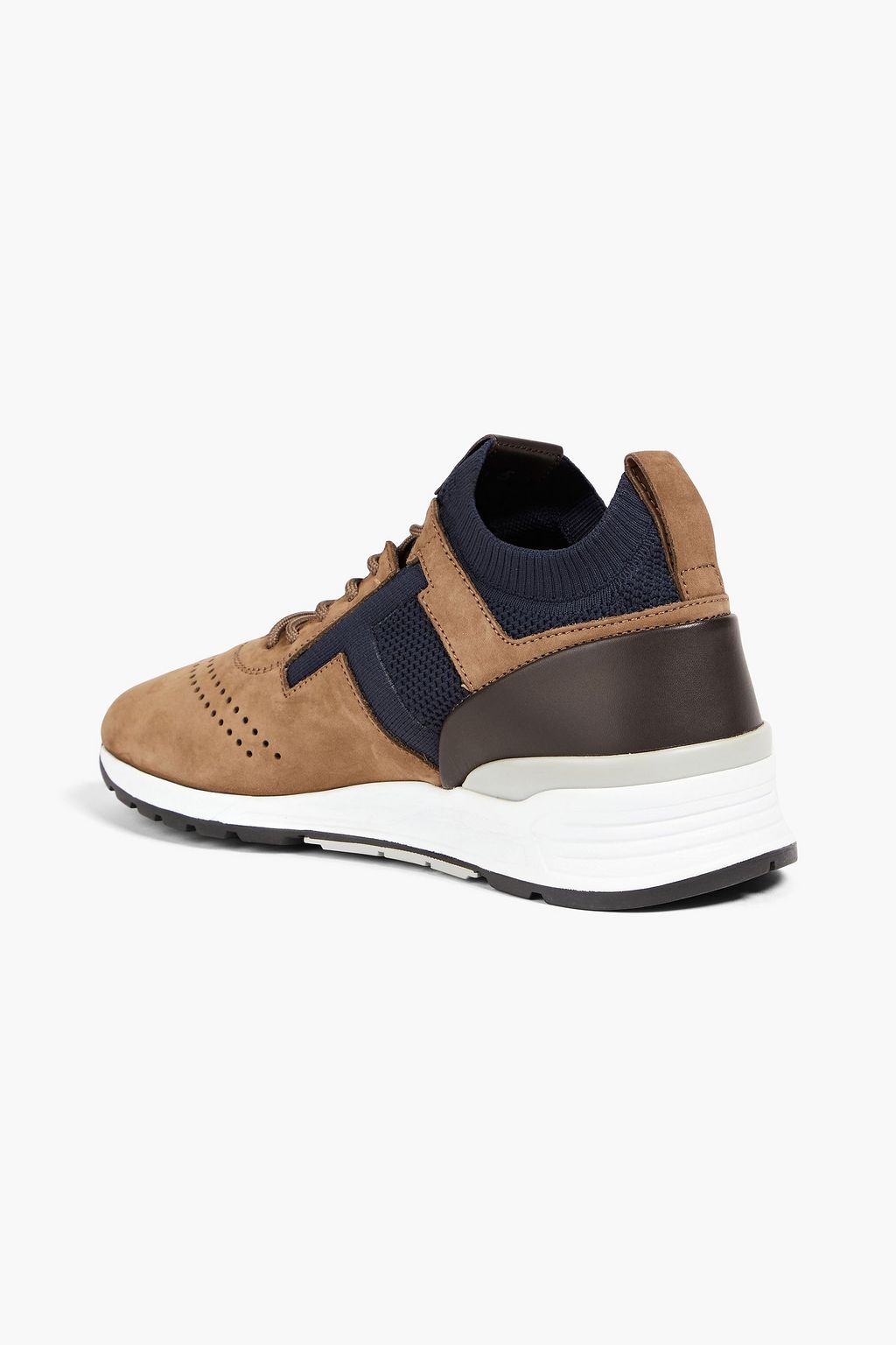 TOD'S Perforated nubuck sneakers
