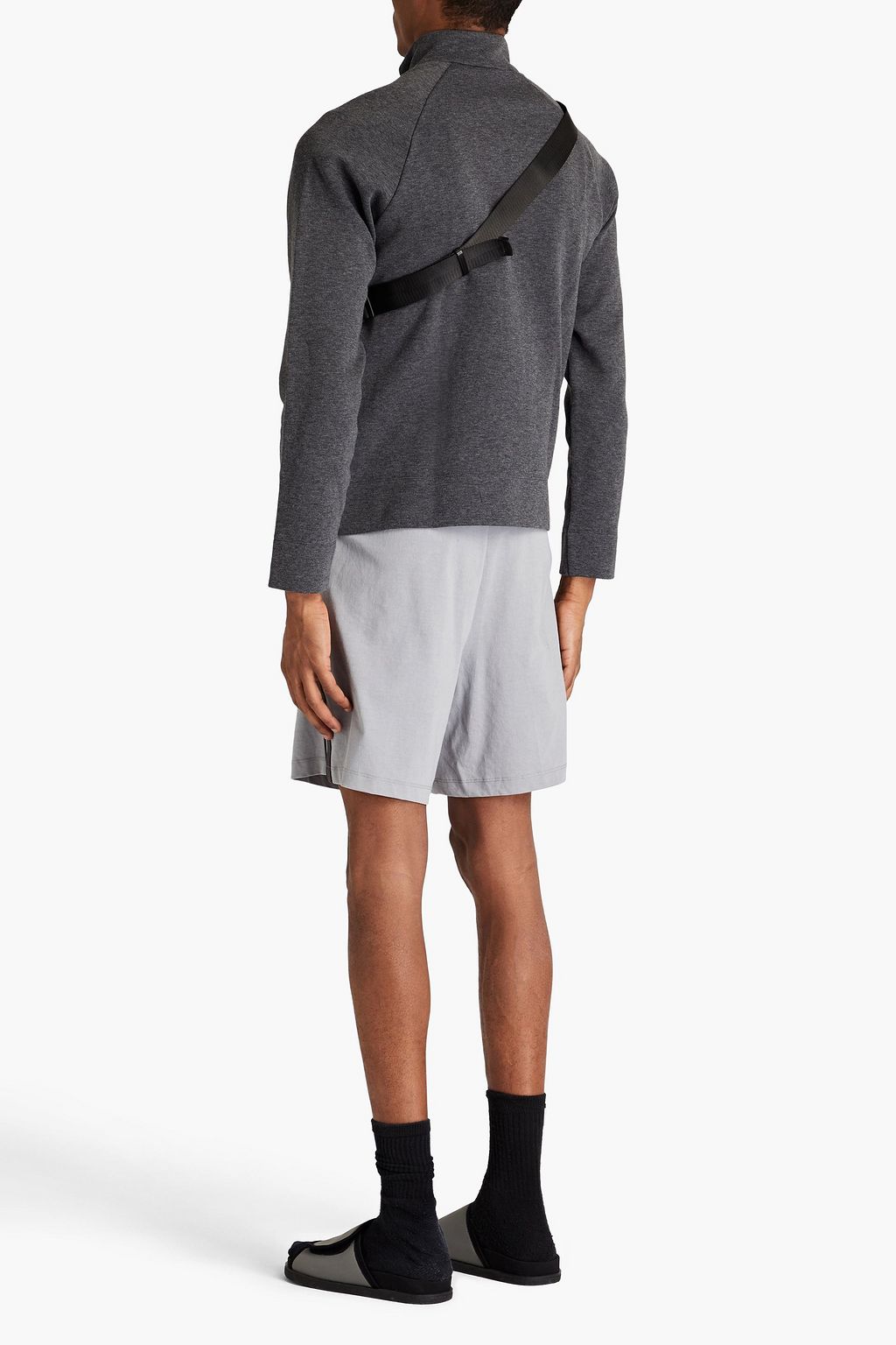 Y/OSEMITE Meliertes Sweatshirt aus einer Stretch-Baumwollmischung