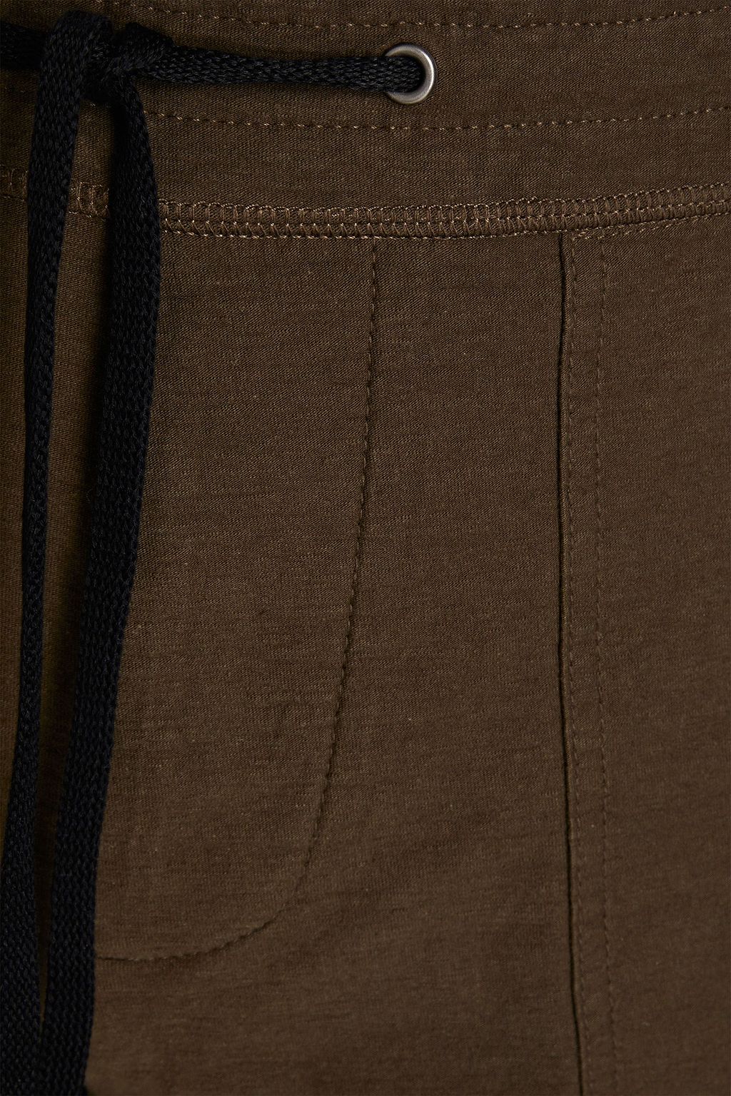JAMES PERSE Slub stretch-cotton jersey drawstring pants