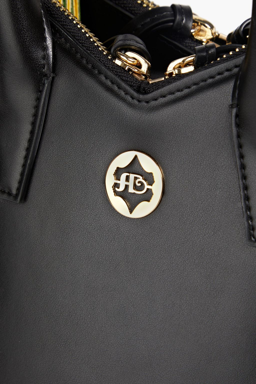 SARA BATTAGLIA Tati Plissé Toy faux leather tote