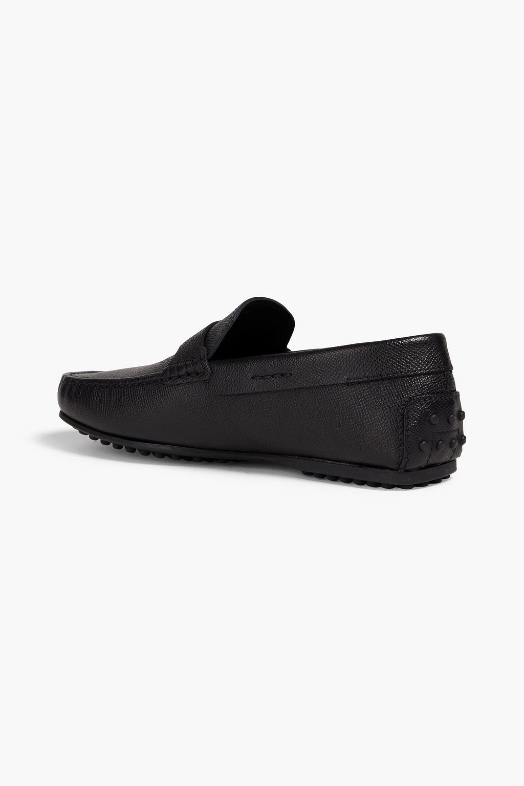 TOD'S Textured-leather driving shoes