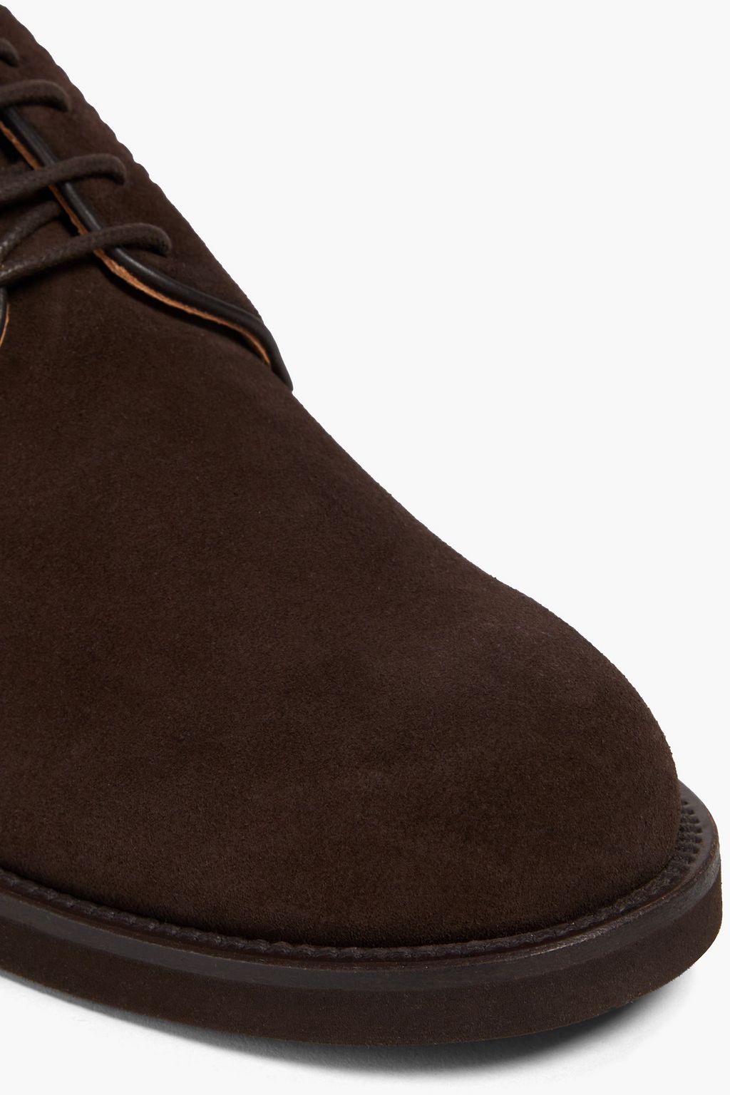 TOD'S Suede derby shoes