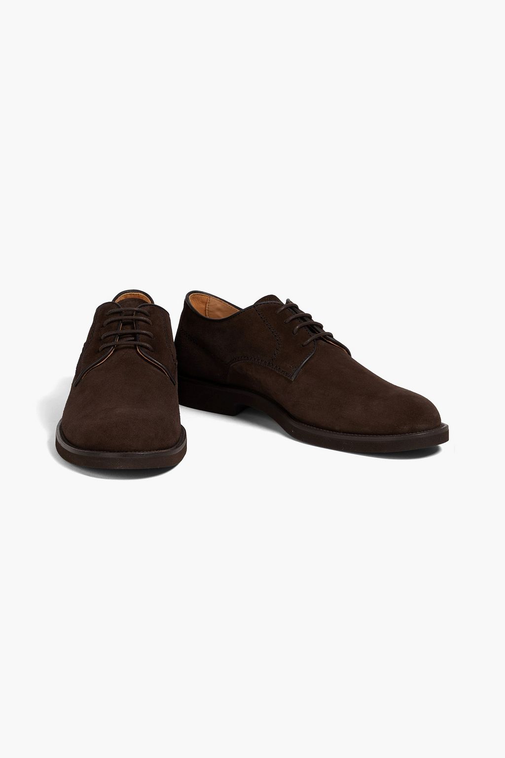 TOD'S Suede derby shoes