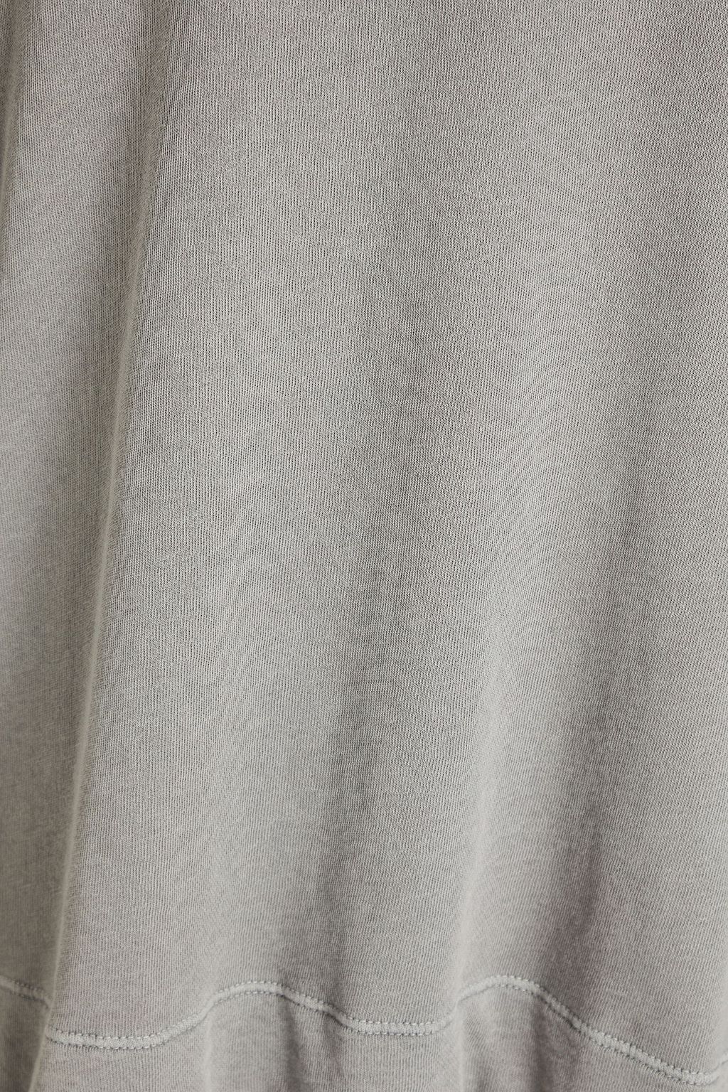JAMES PERSE French cotton-terry sweatshirt