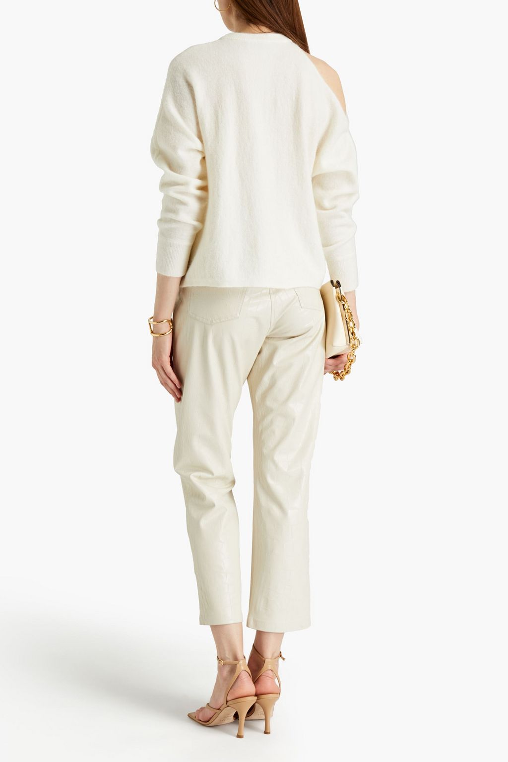 MICHELLE MASON Cutout knitted sweater