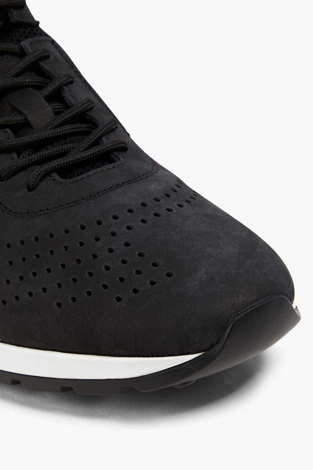 TOD'S Perforated nubuck sneakers