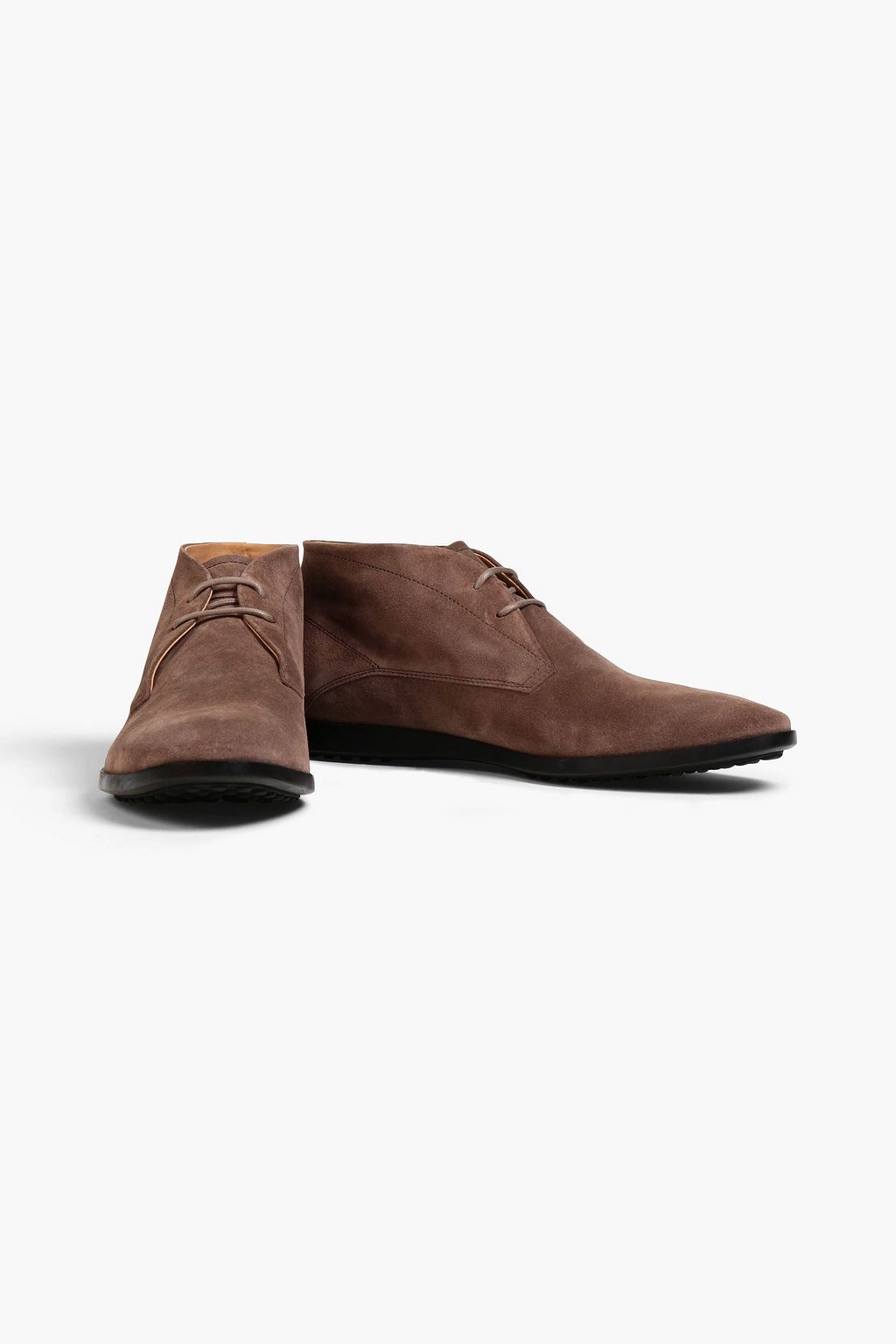 TOD'S Suede desert boots