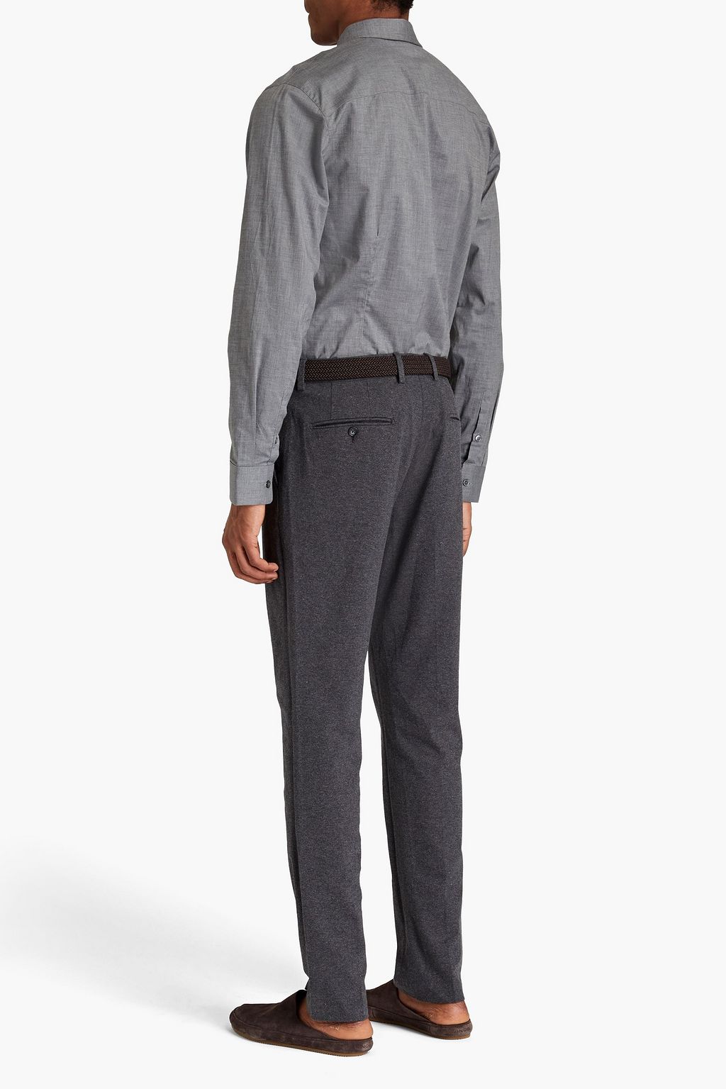 JAMES PERSE Tapered cotton-jersey pants