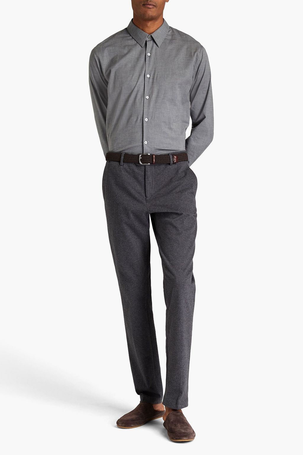 JAMES PERSE Tapered cotton-jersey pants