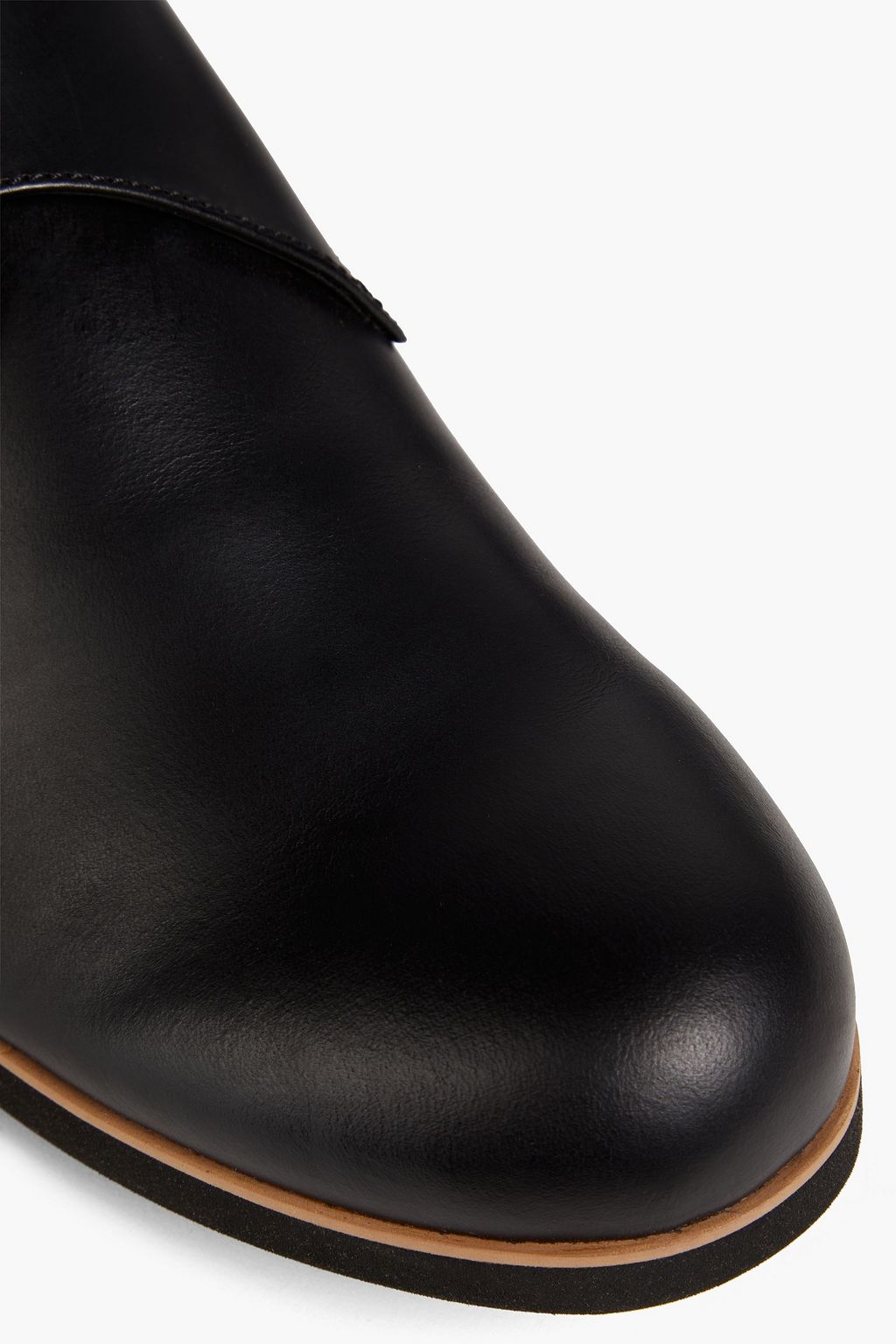 TOD'S Leather monk-strap shoes