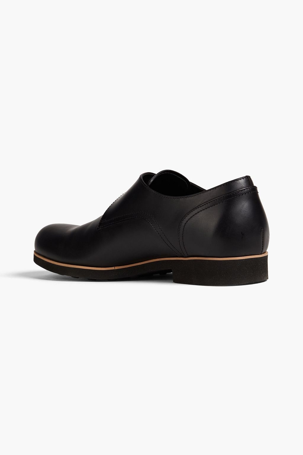 TOD'S Leather monk-strap shoes