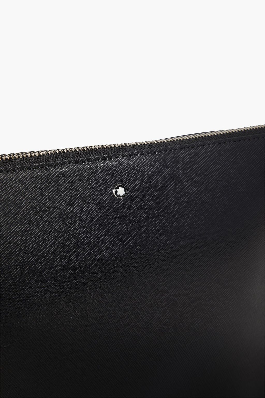 MONTBLANC Sartorial Clutch textured-leather pouch