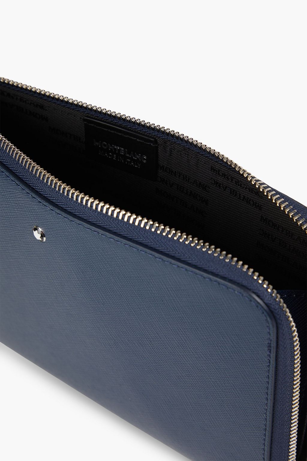 MONTBLANC Sartorial textured-leather pouch