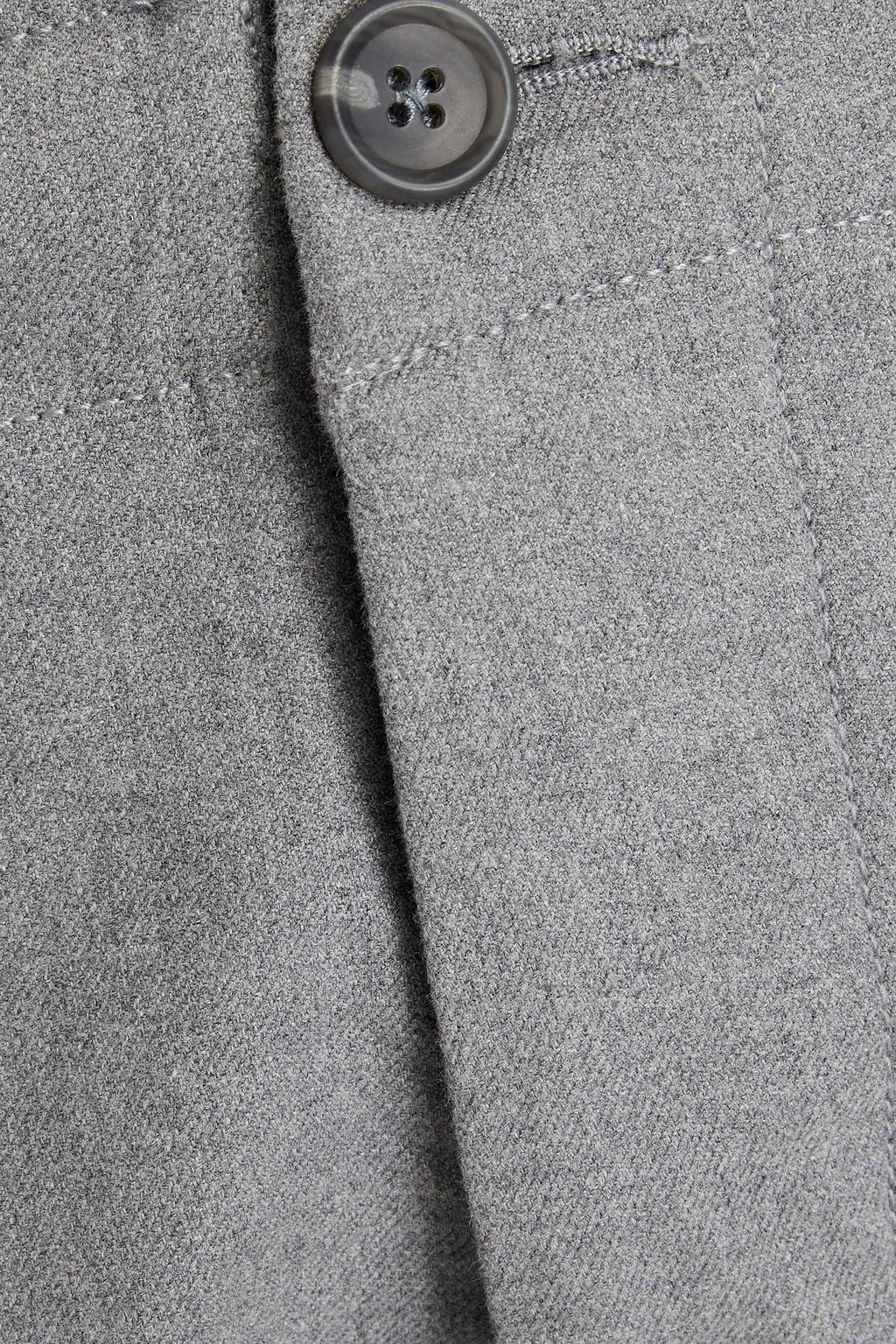 JAMES PERSE Mélange stretch-cotton flannel cargo pants