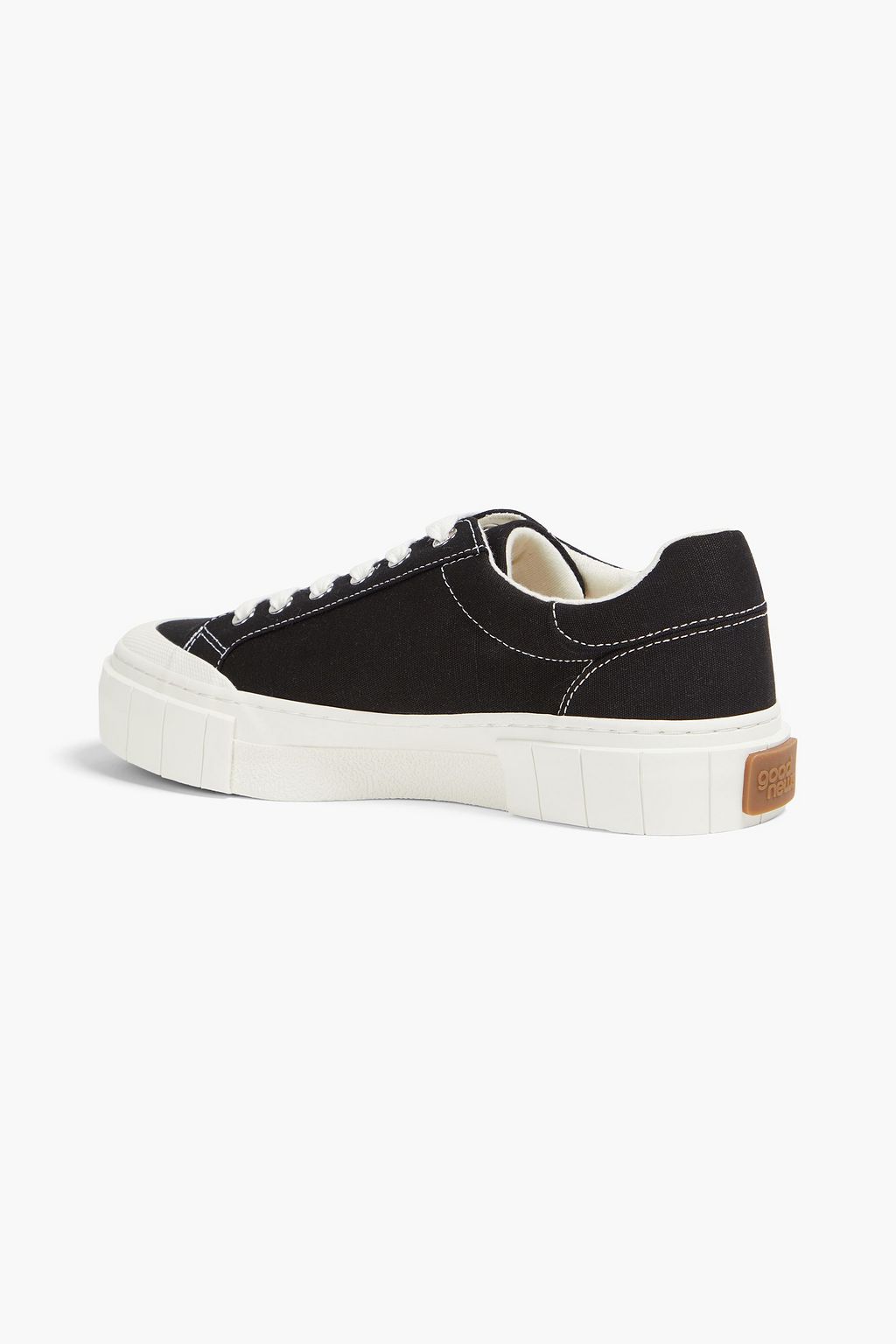 GOOD NEWS Opal canvas platform sneakers