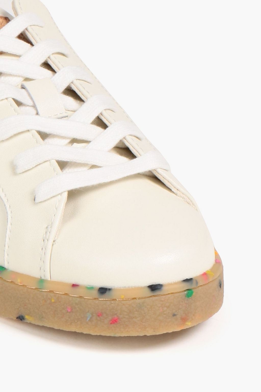 GOOD NEWS Venus faux leather sneakers