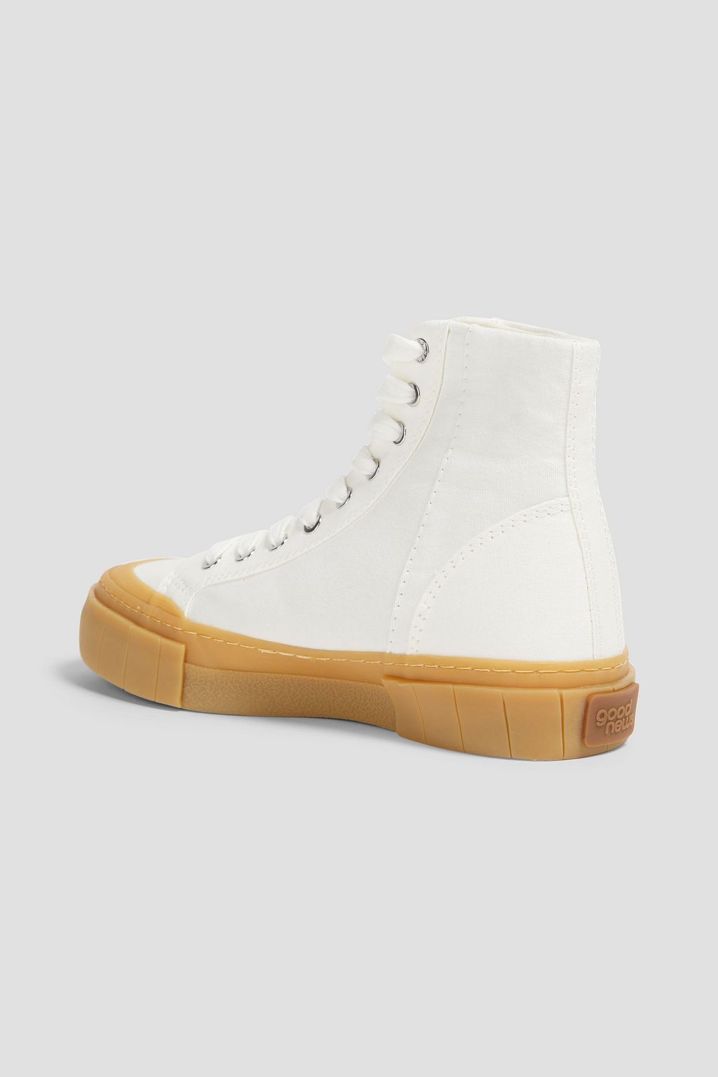 GOOD NEWS Juice canvas high-top platform sneakers | THE OUTNET