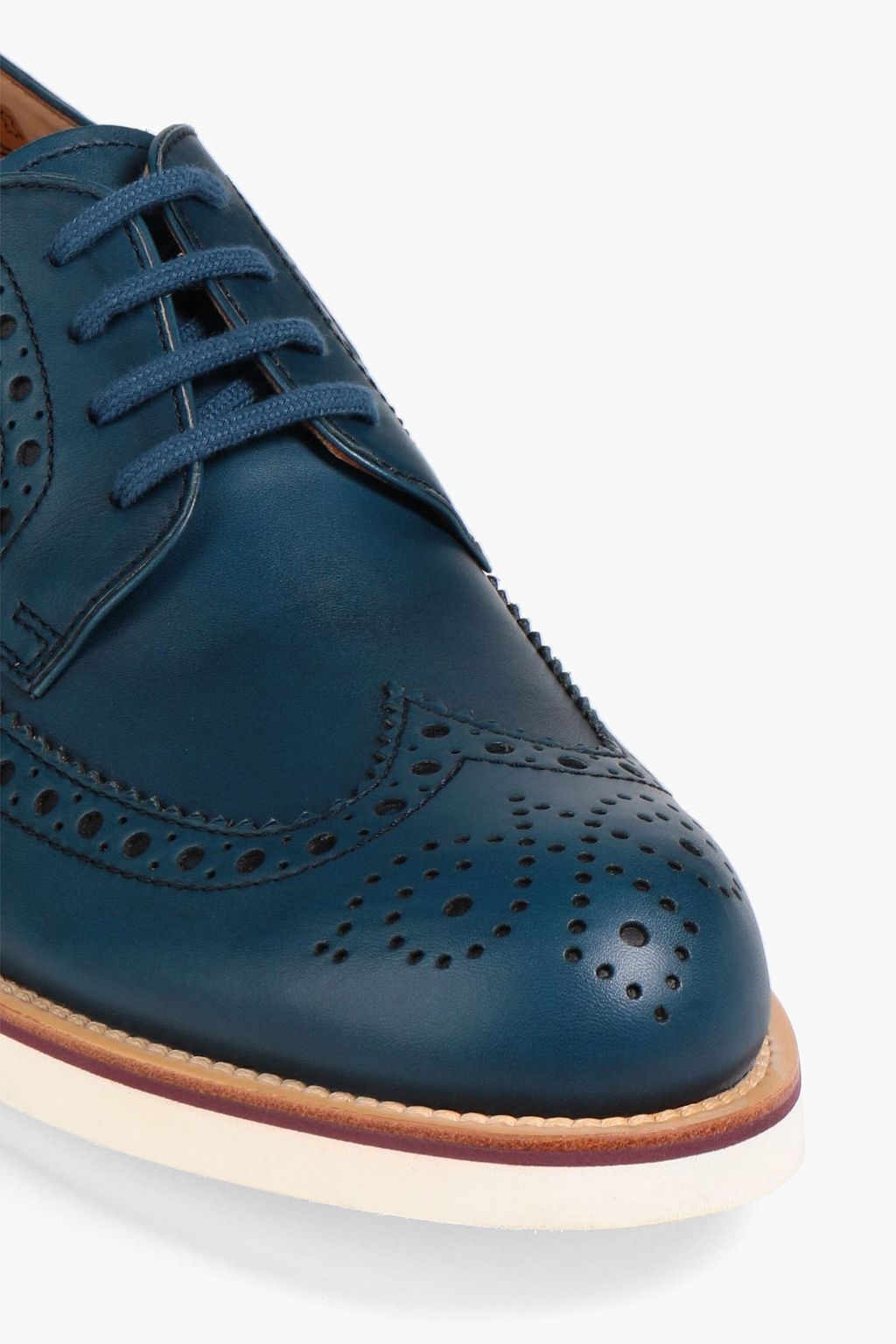 TOD'S Perforated leather brogues