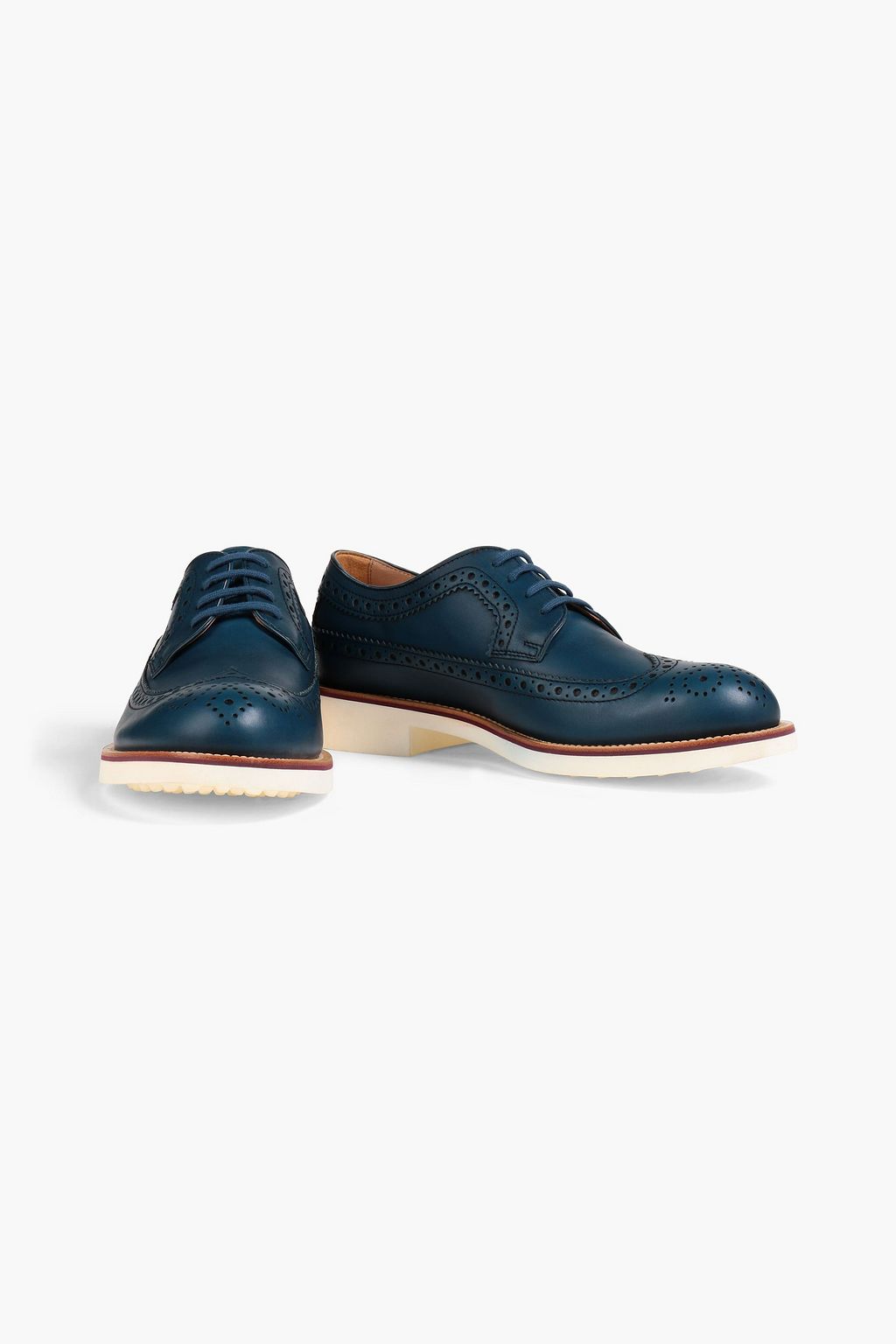 TOD'S Perforated leather brogues