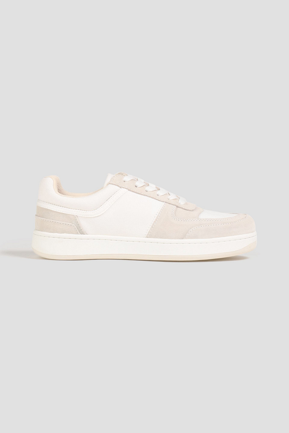 Good News Mack Canvas And Suede Trainers In White