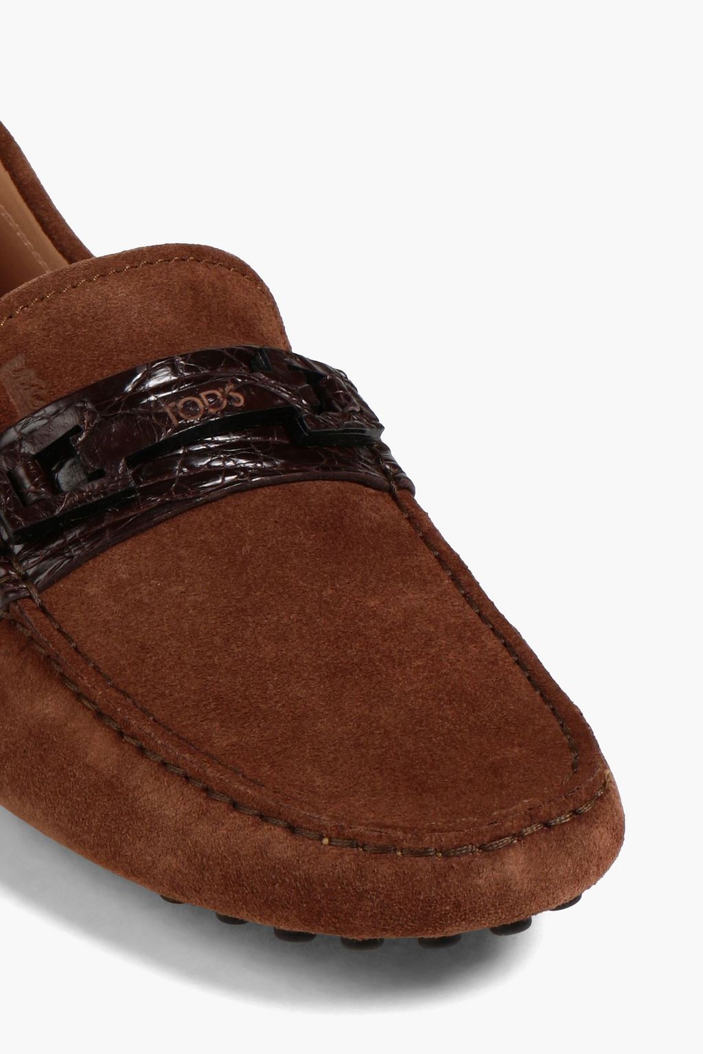 TOD'S Gommino suede driving shoes