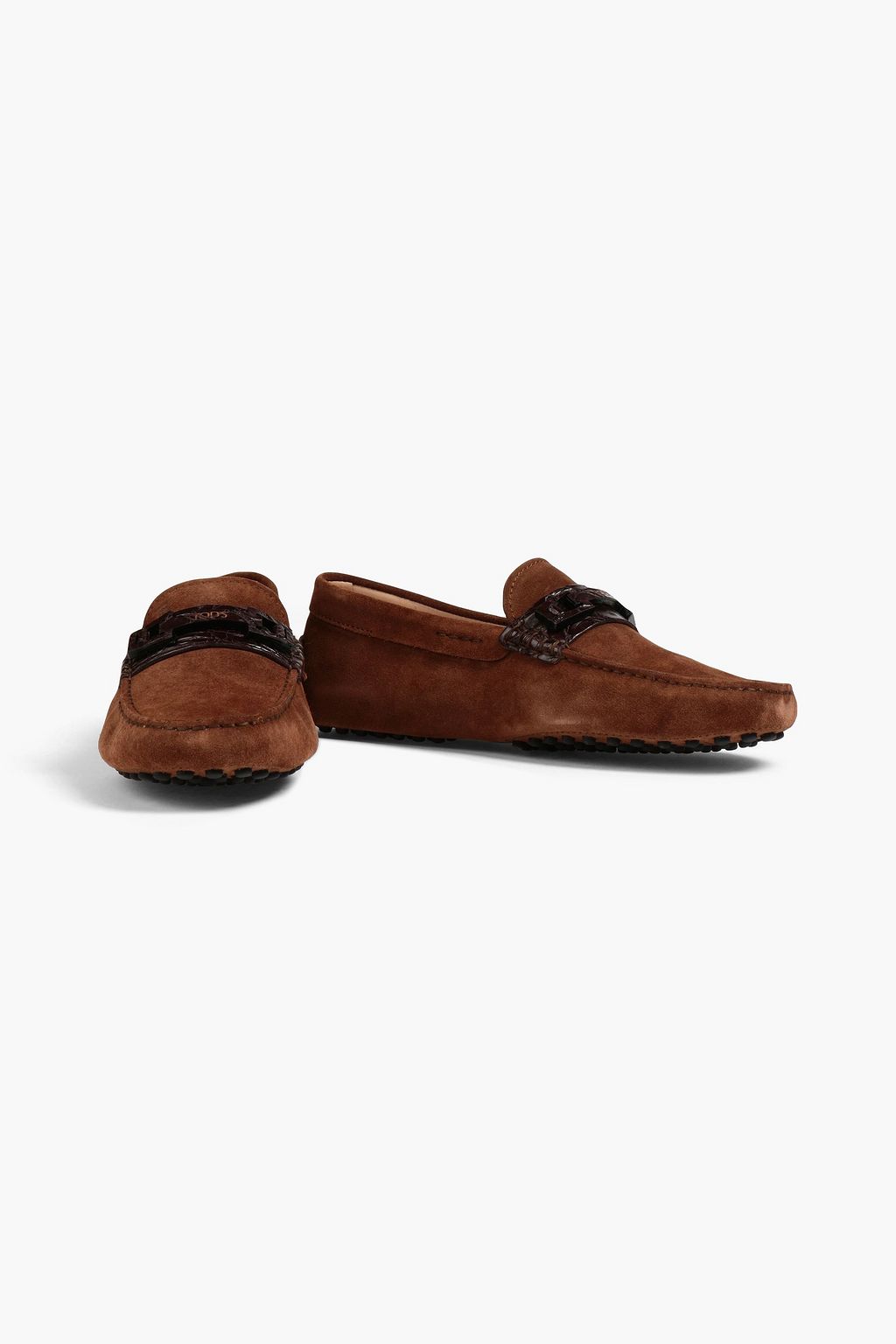 TOD'S Gommino suede driving shoes