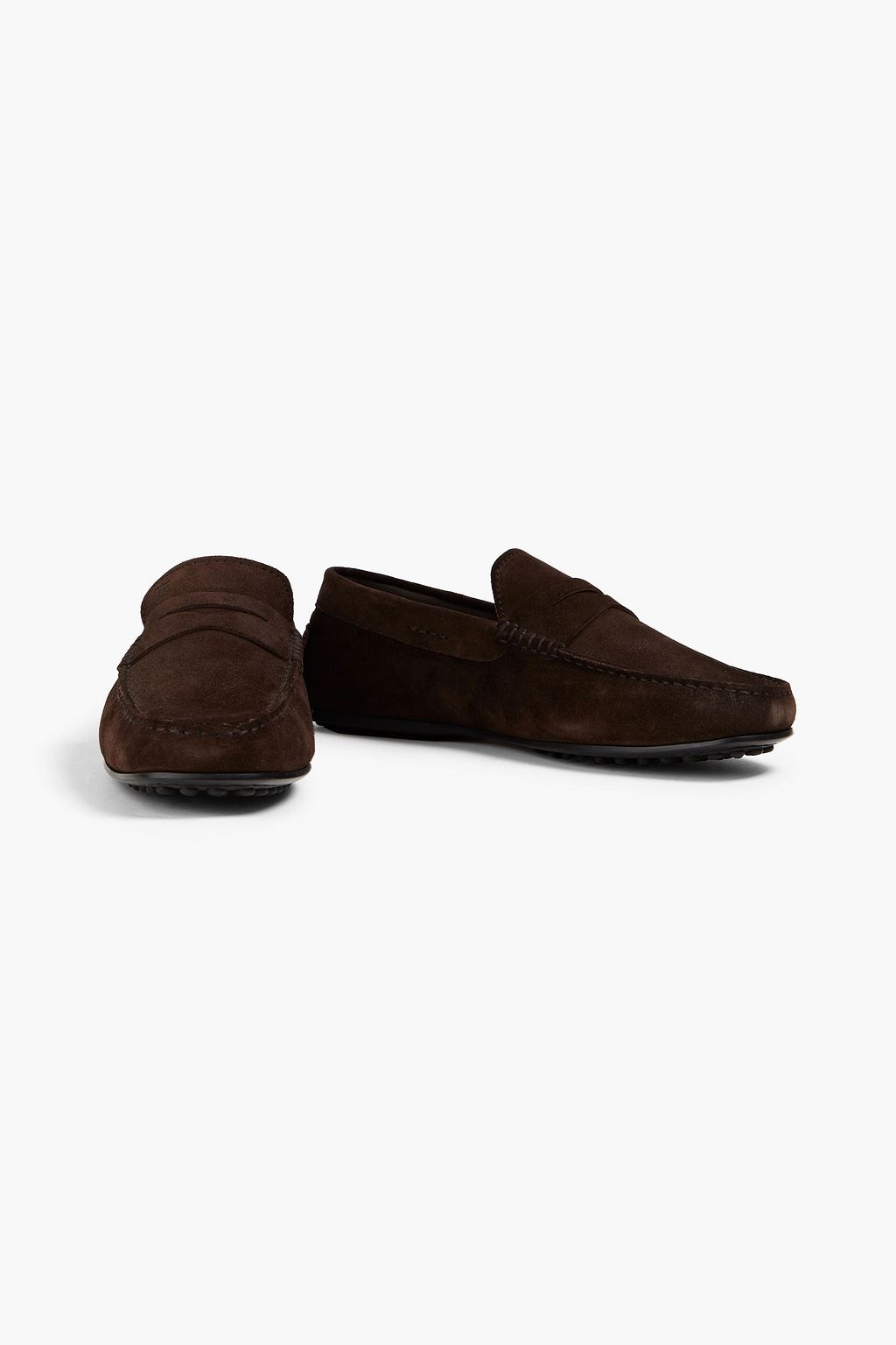 TOD'S City Gommino suede driving shoes