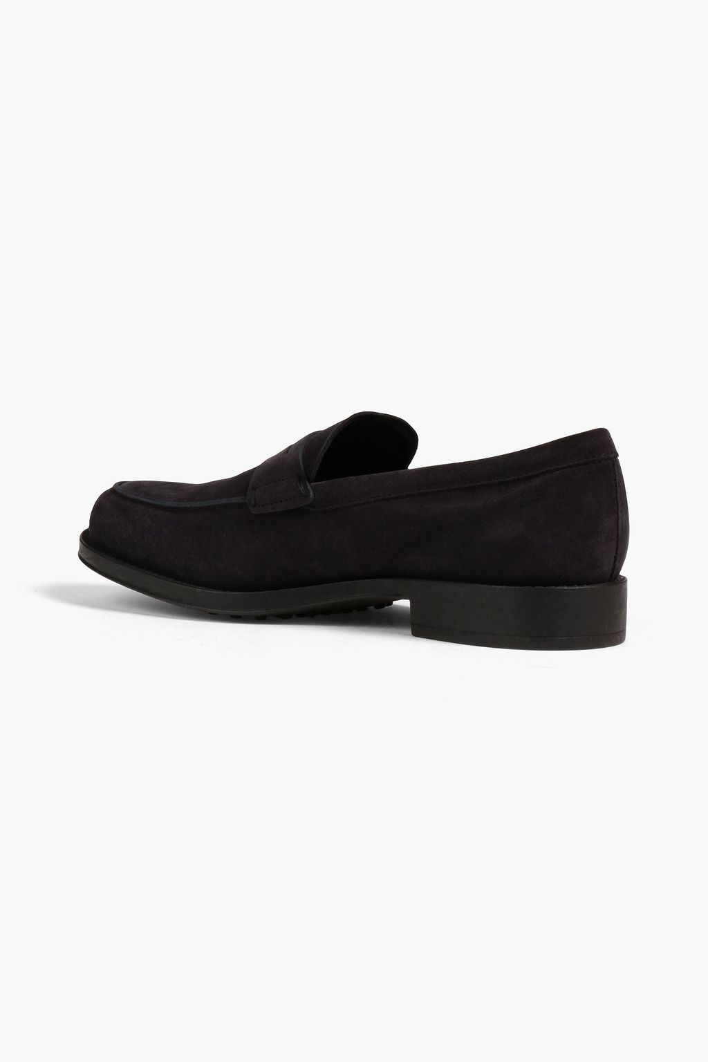 TOD'S Suede penny loafers