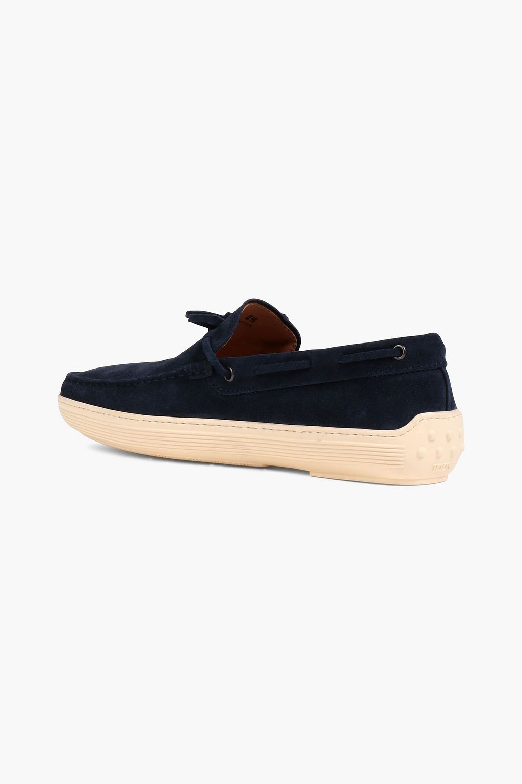 TOD'S Suede boat shoes