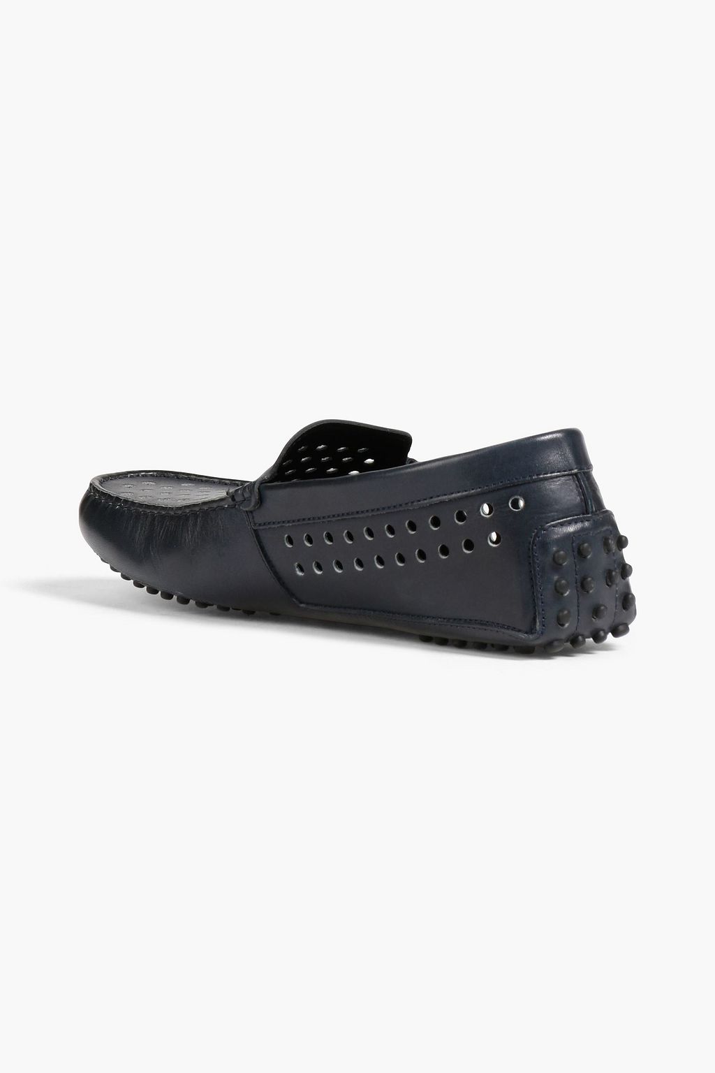 TOD'S Laser-cut leather driving shoes