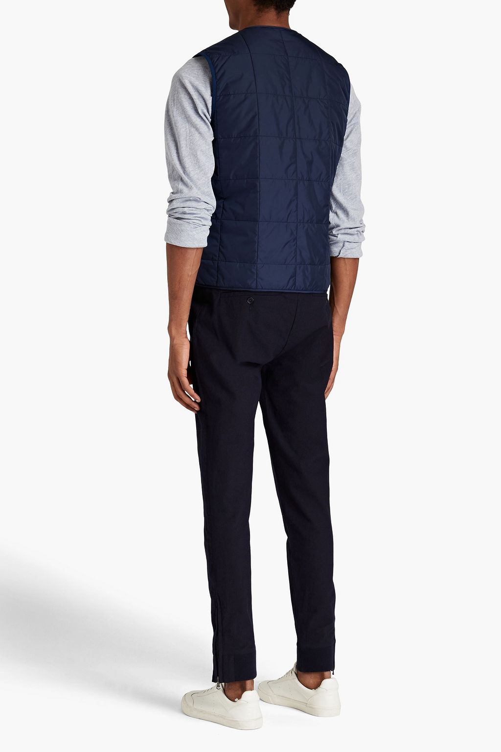 JAMES PERSE Aviator slim-fit cotton-blend twill pants