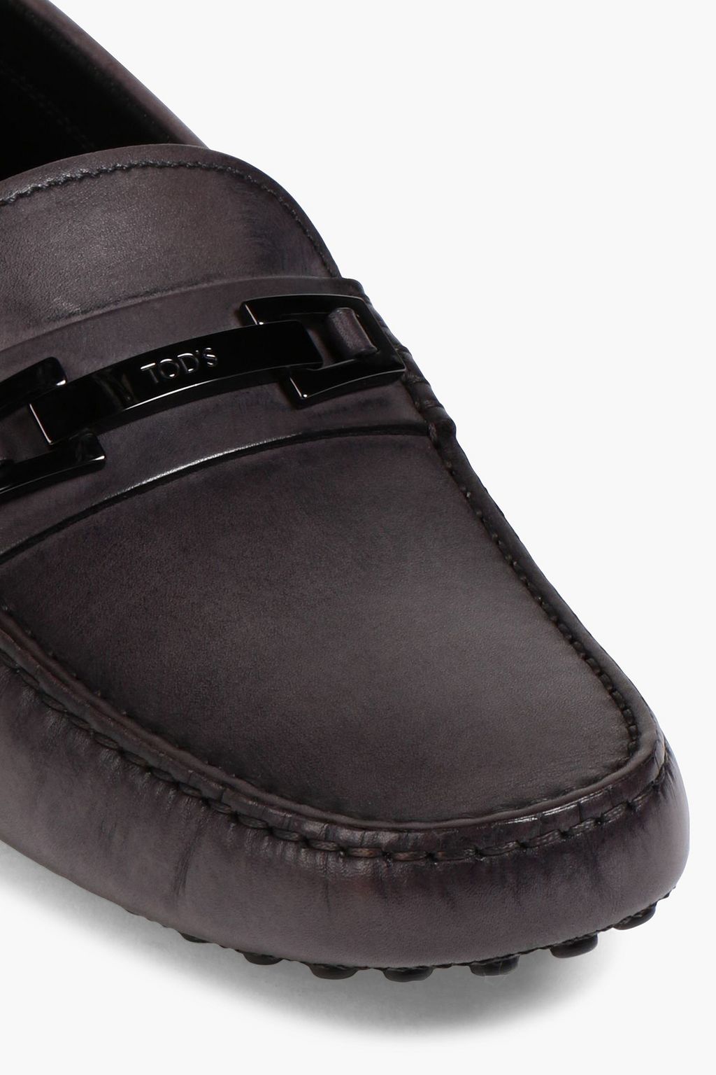 TOD'S Drivers aus Leder mit Verzierung
