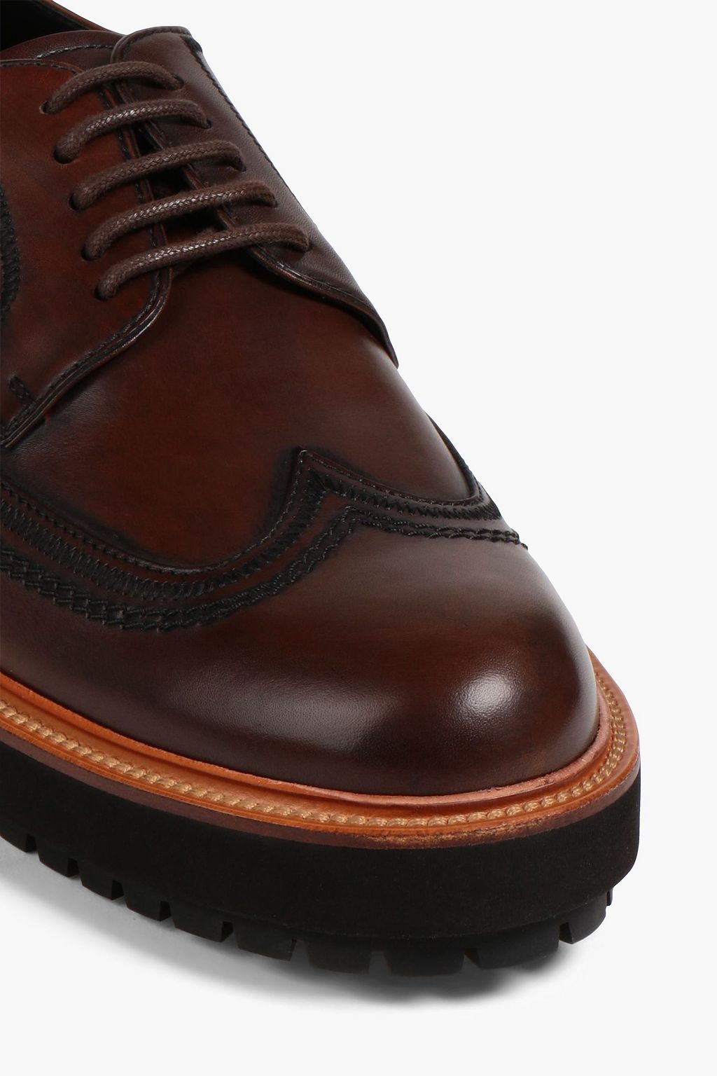 TOD'S Leather derby shoes