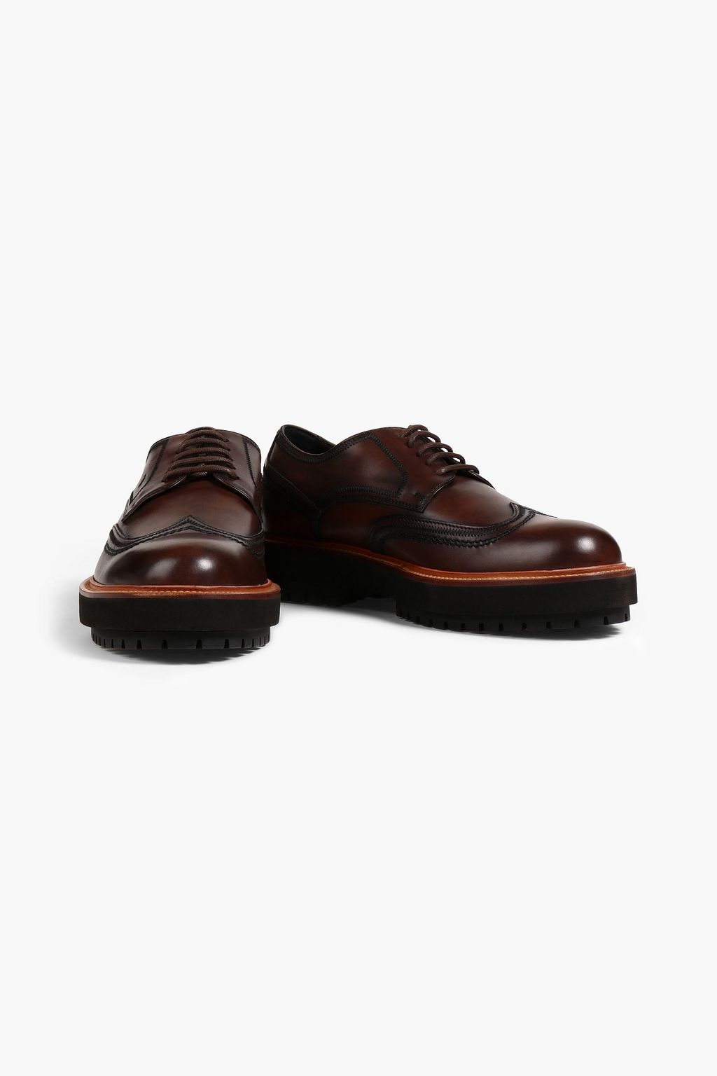 TOD'S Leather derby shoes