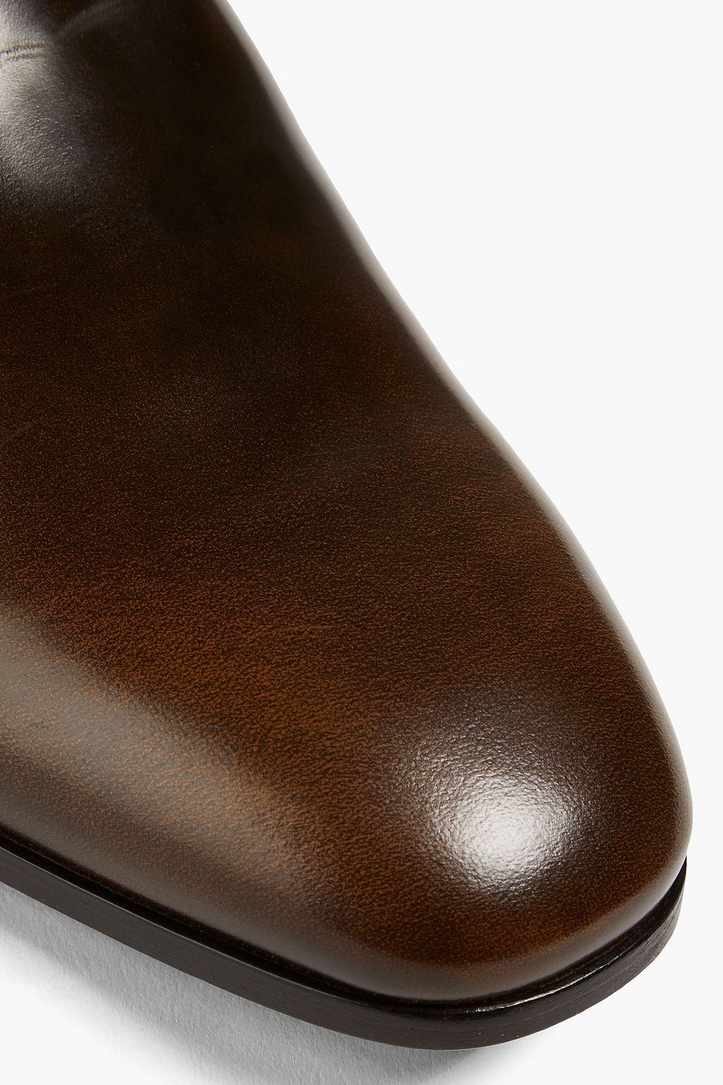 TOD'S Glossed-leather boots