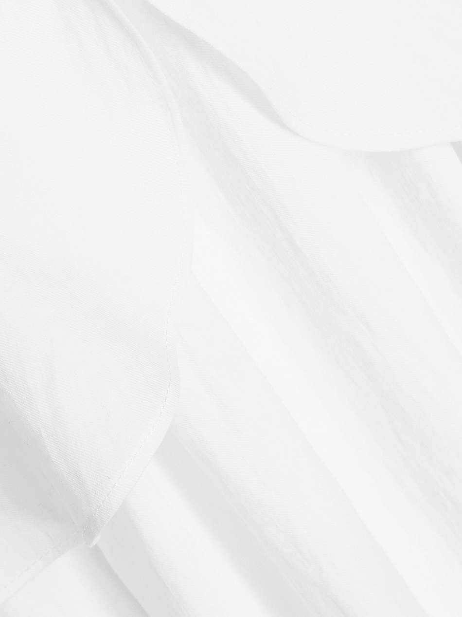 broderie anglaise cotton-blend maxi dress