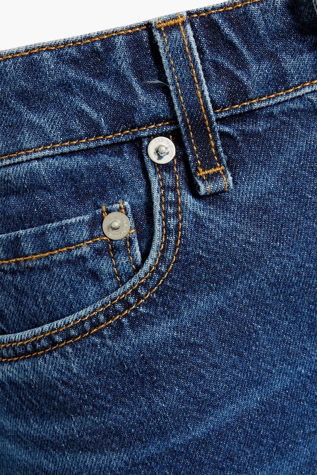 RAG & BONE デニム ショートパンツ ほつれ加工