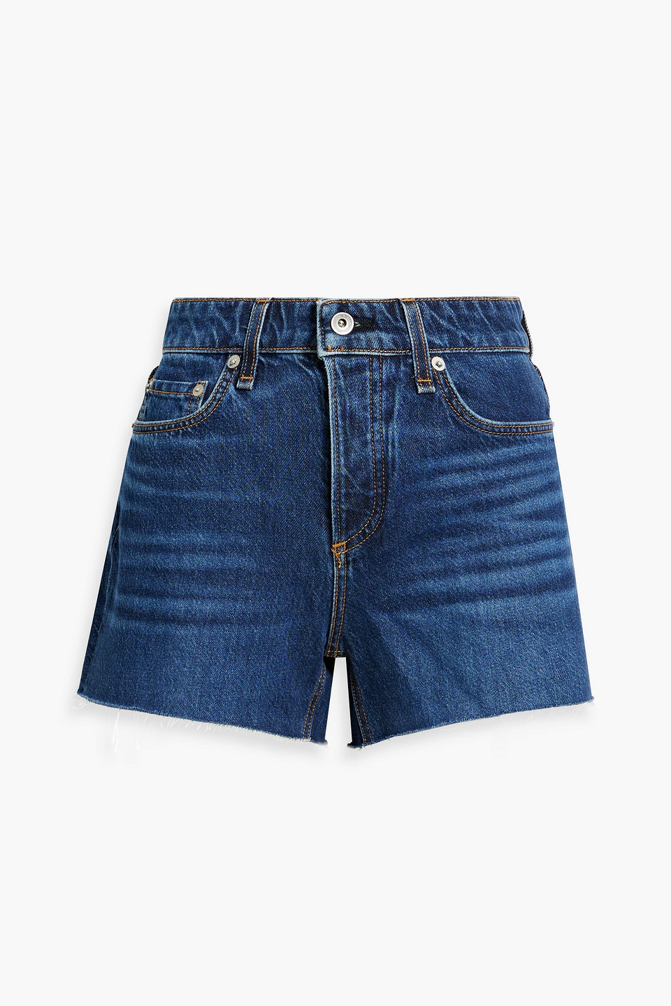 RAG & BONE DRE FRAYED DENIM SHORTS 3074457345634641639