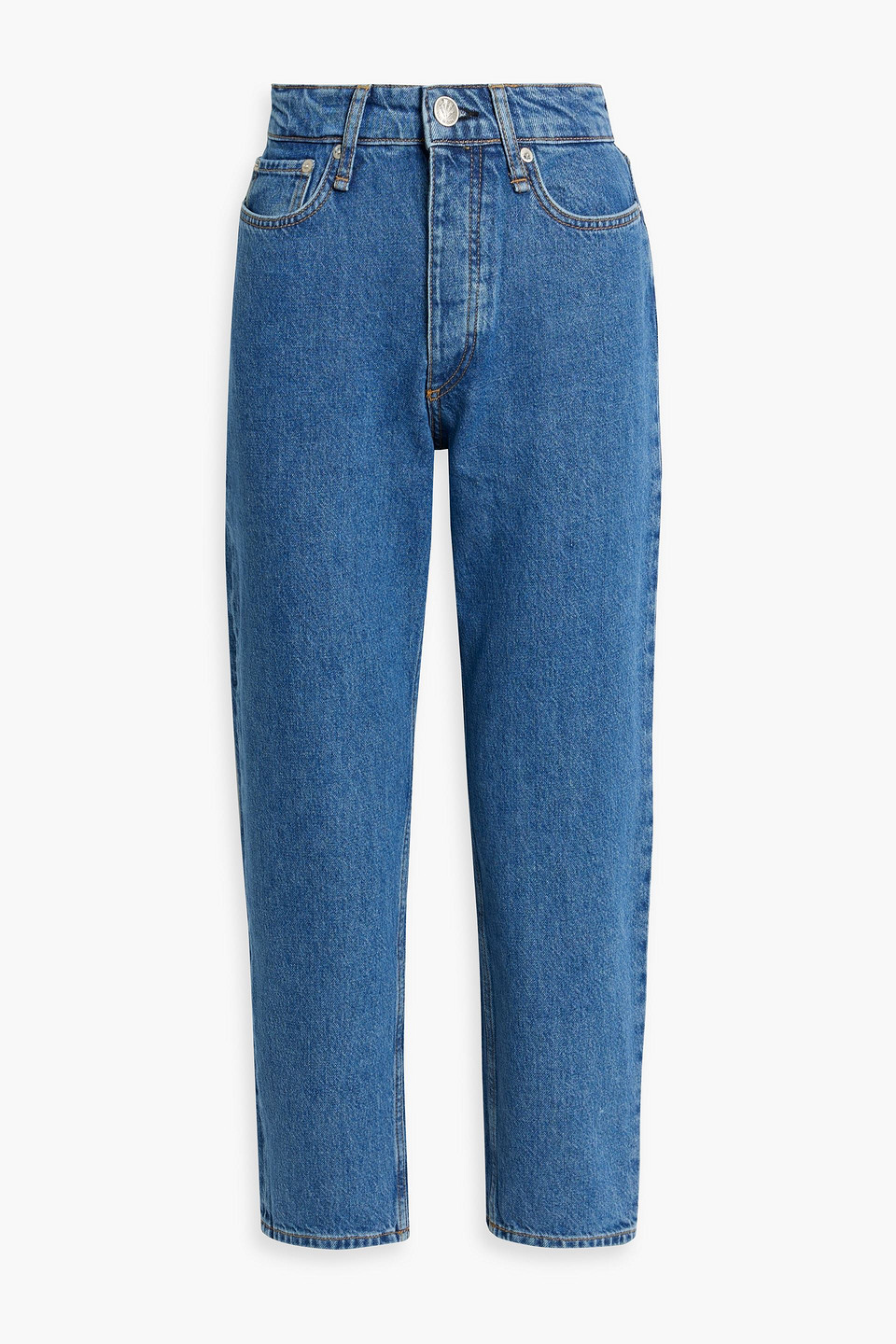 RAG & BONE ALISSA CROPPED HIGH-RISE STRAIGHT-LEG JEANS 3074457345634644180
