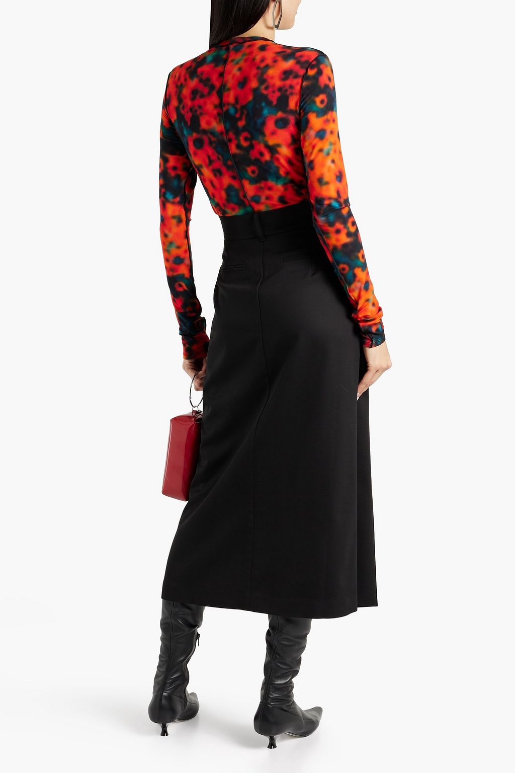 PROENZA SCHOULER 프린트 저지 탑