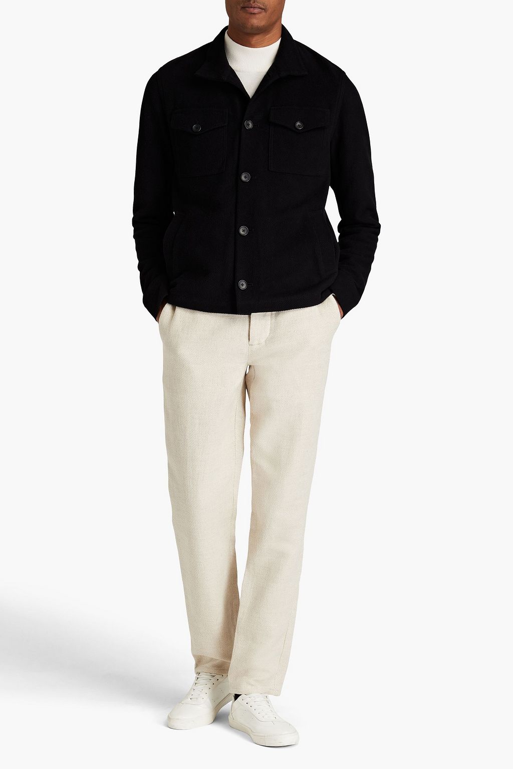 JAMES PERSE Cotton-drill jacket