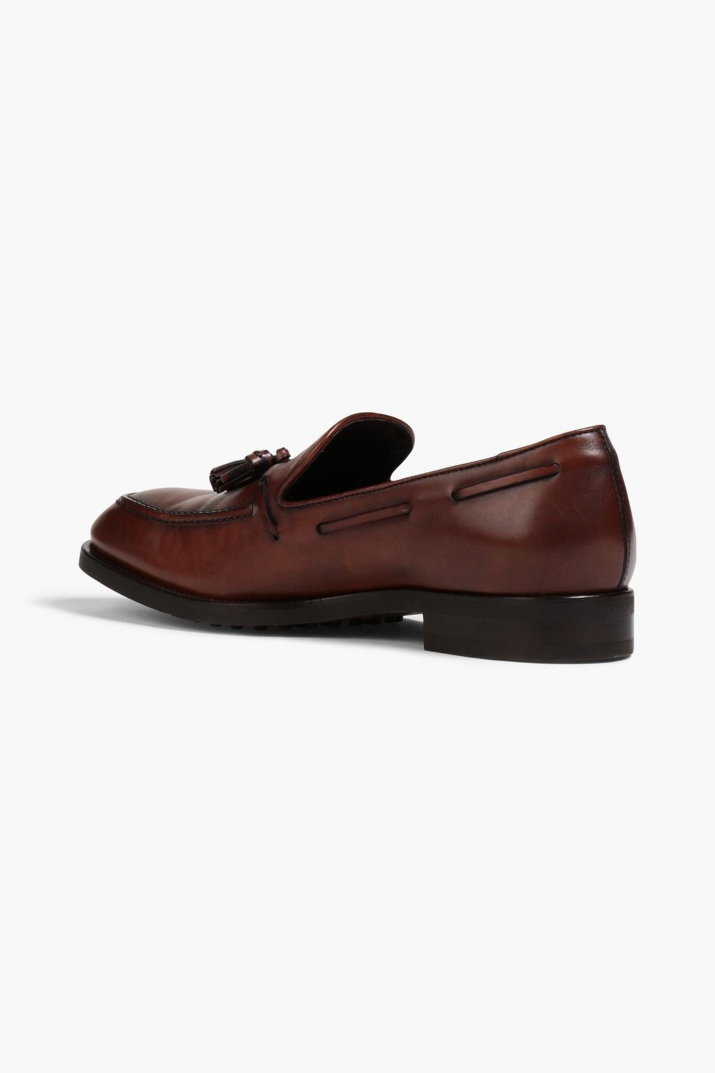 TOD'S Tasseled leather loafers
