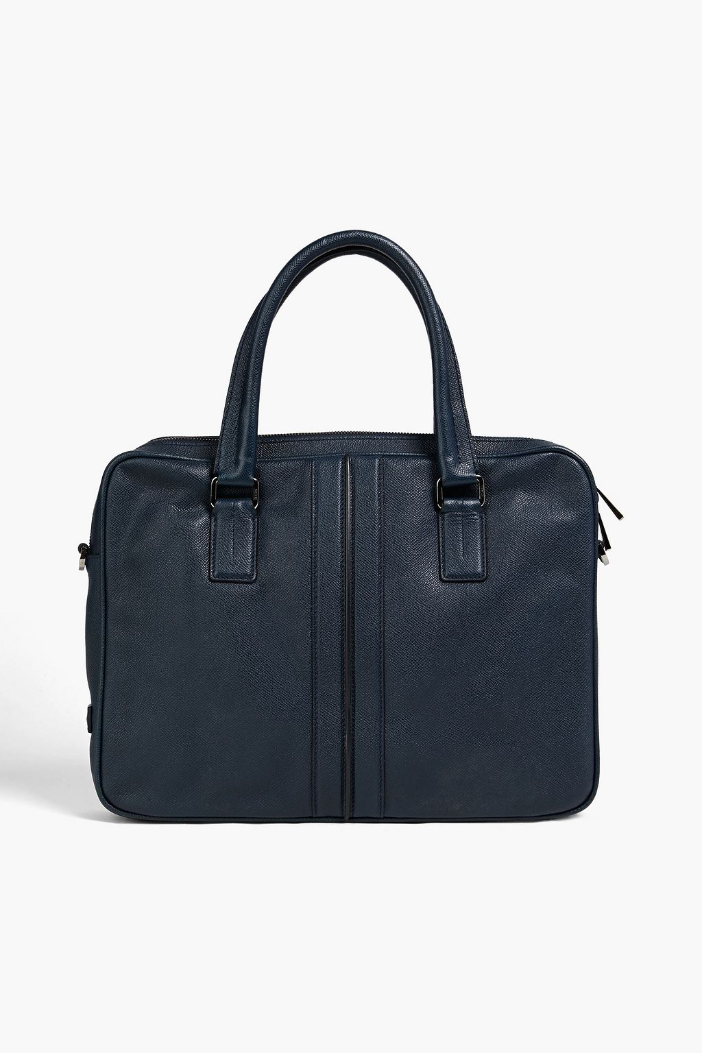 TOD'S Textured-leather briefcase