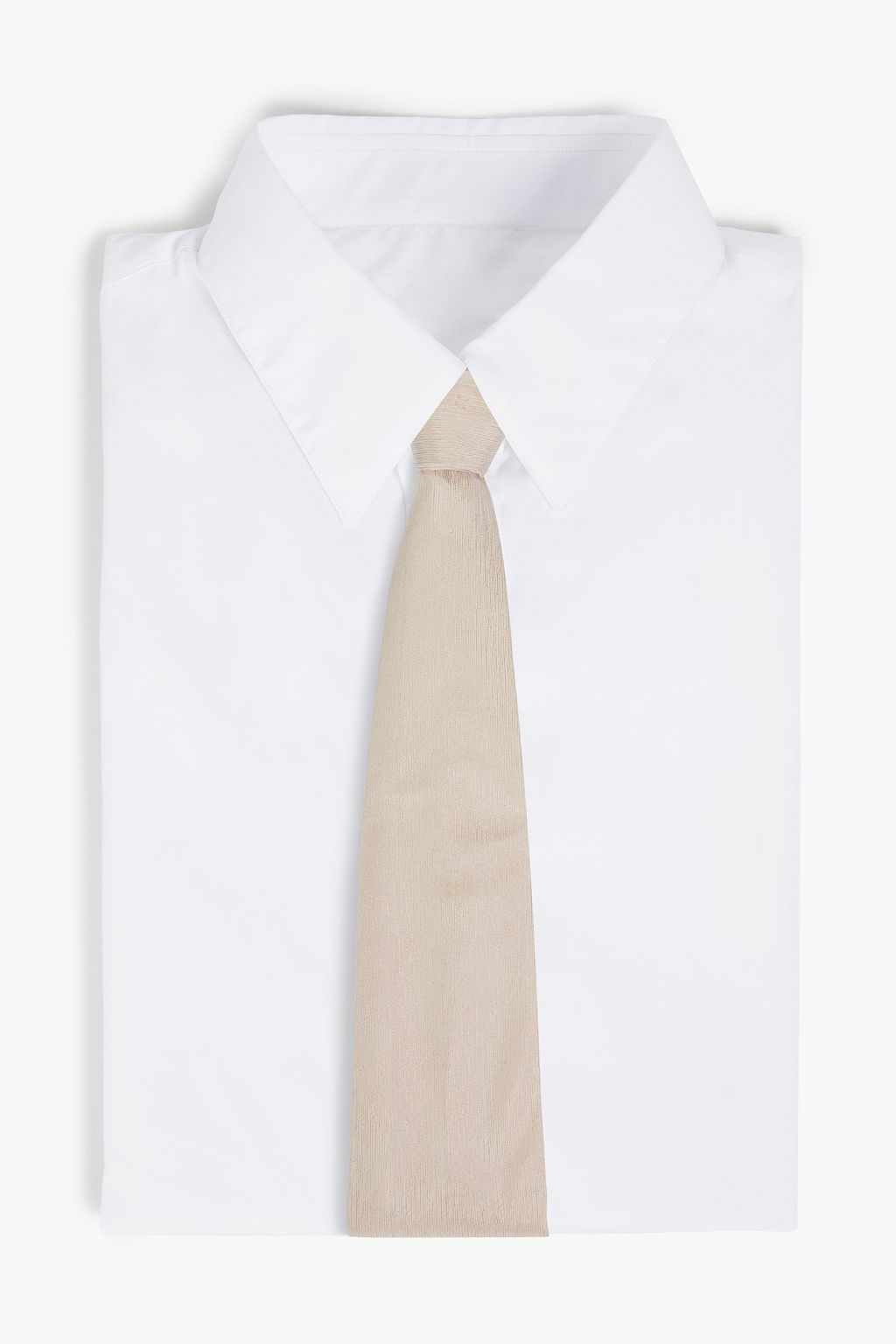 DUNHILL Mulberry silk-jacquard tie