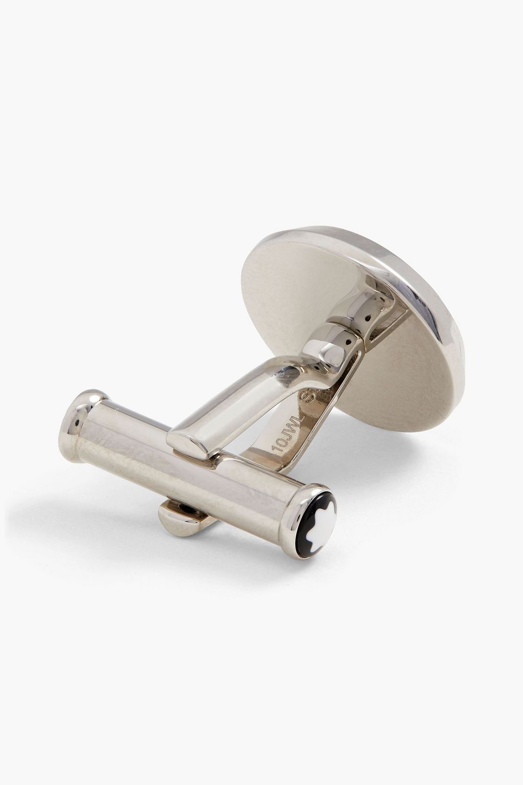MONTBLANC Silver-tone lapis lazuli cufflinks