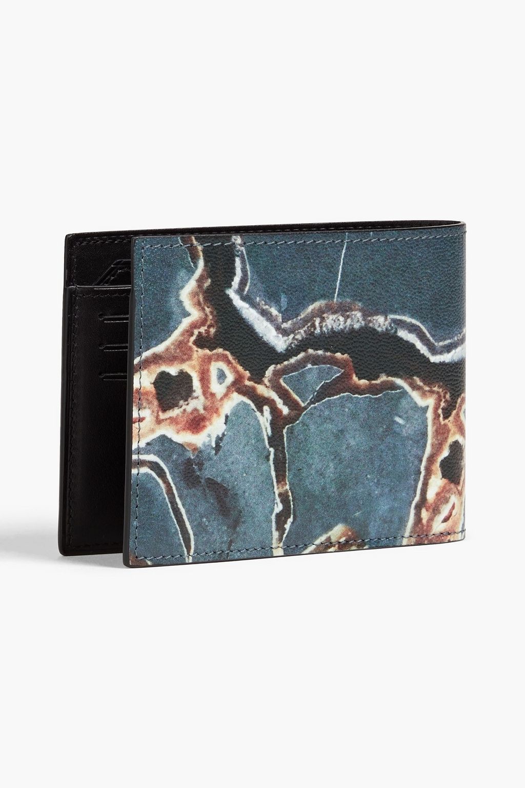 DUNHILL Printed leather wallet
