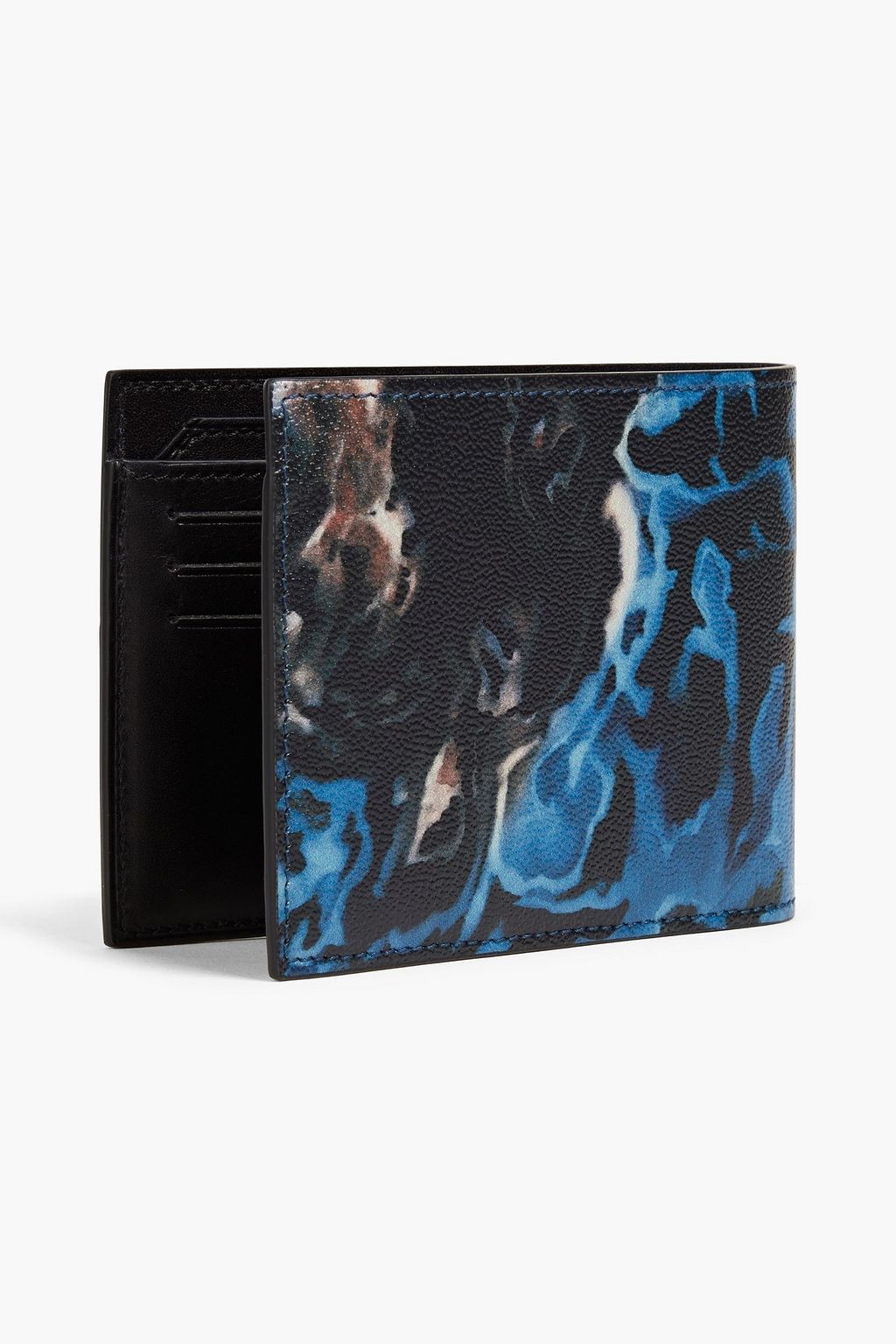 DUNHILL Printed leather wallet