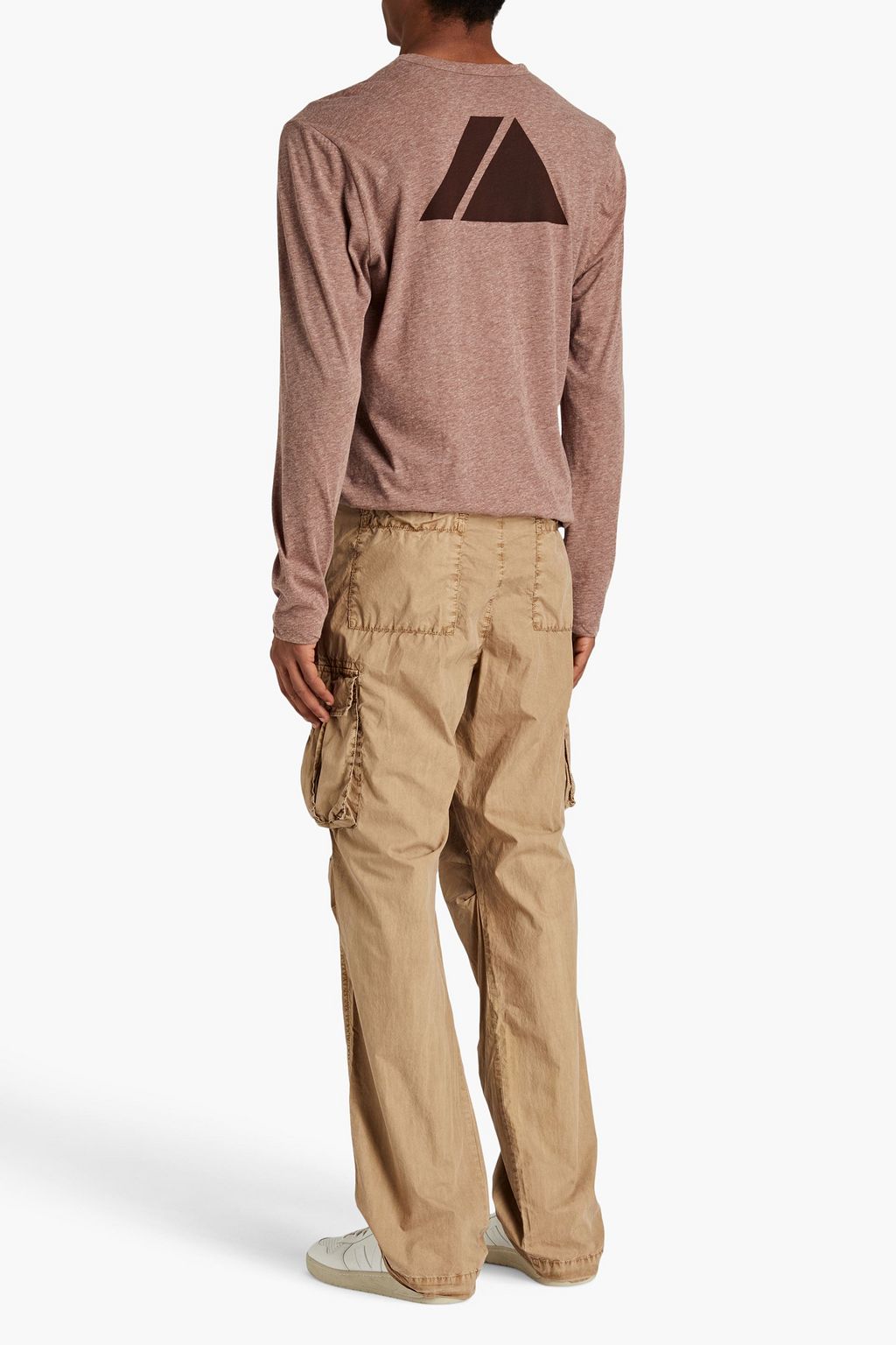 JAMES PERSE Cotton-poplin cargo pants