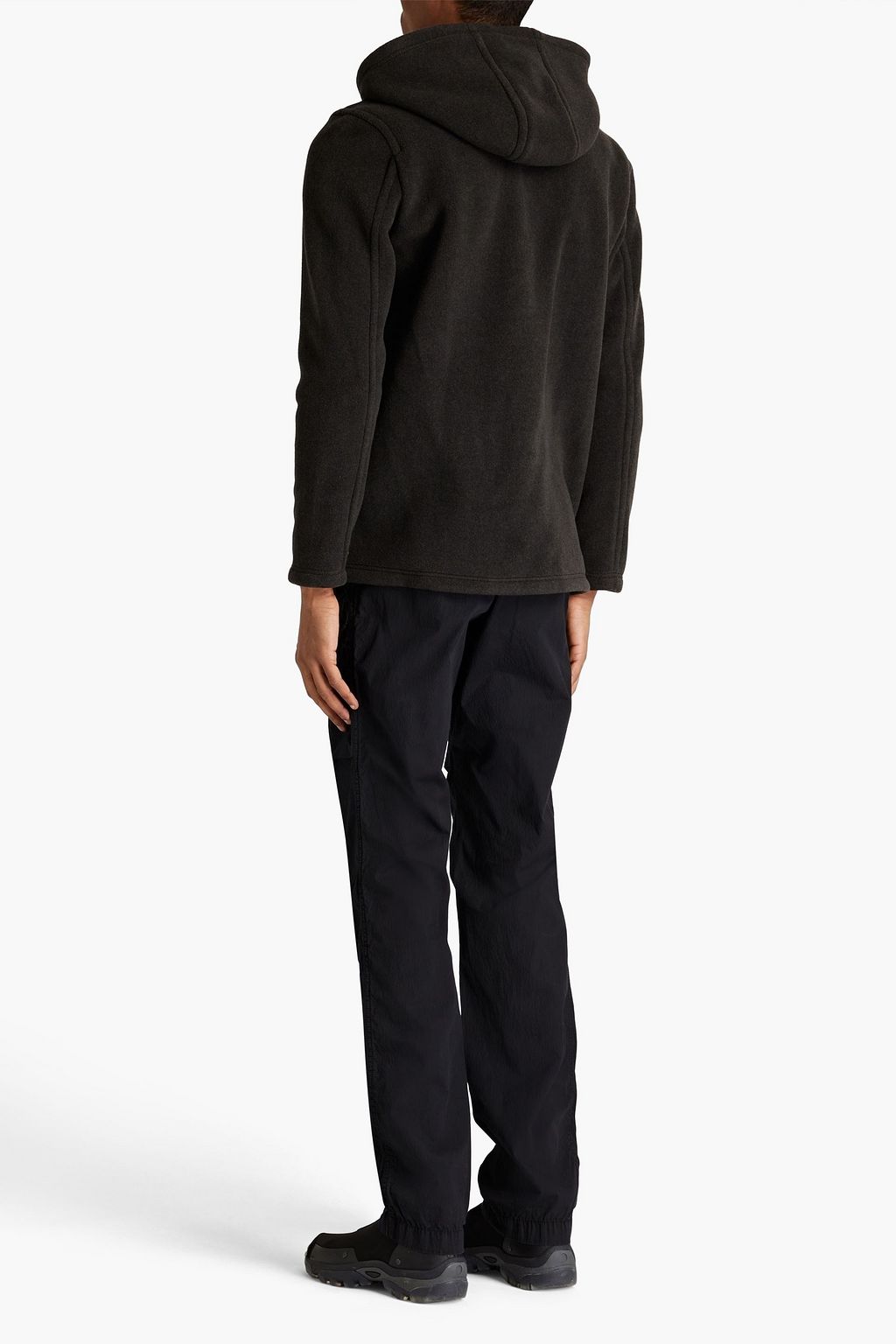 JAMES PERSE Cotton-blend seersucker pants